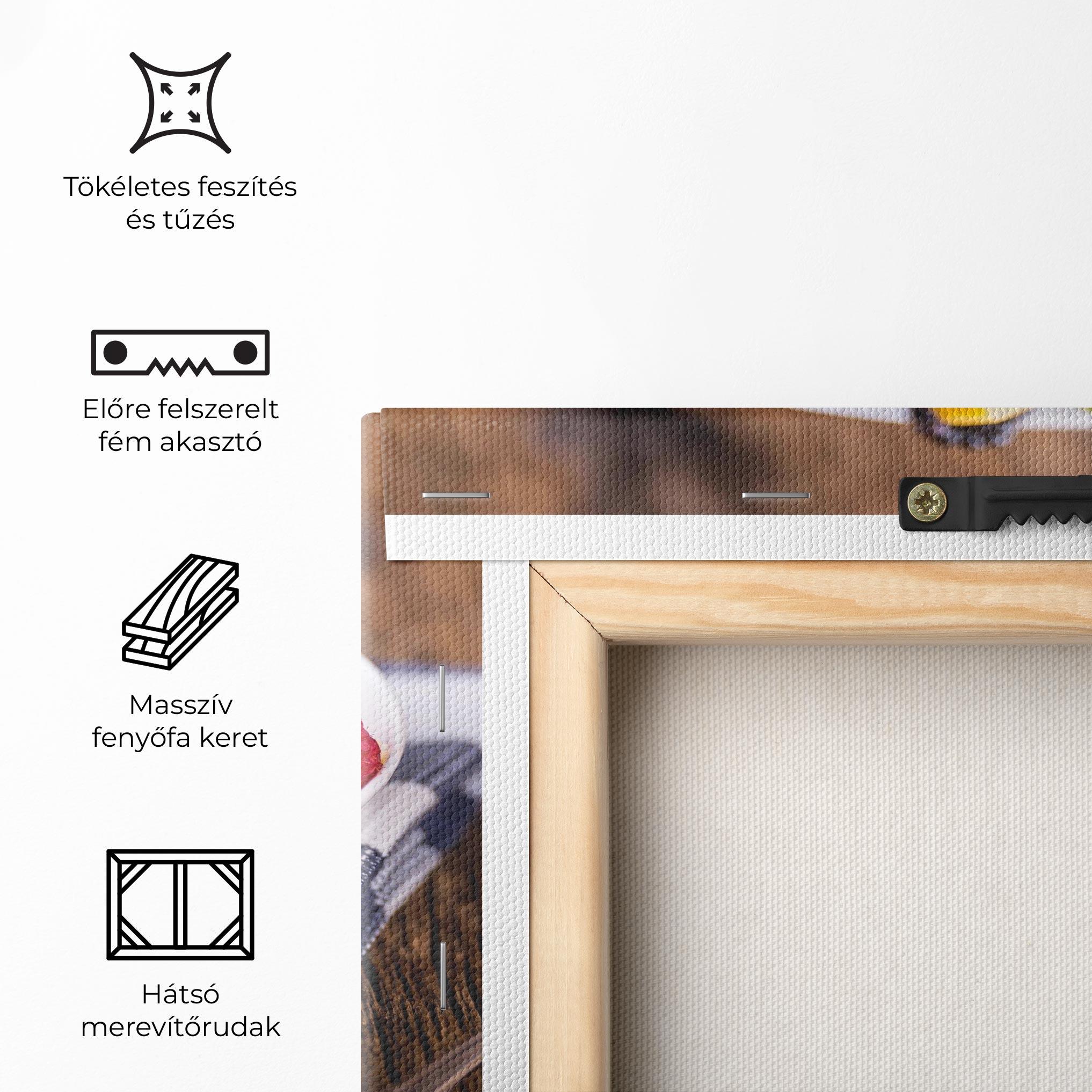 Vászonkép Fruit Salad mockup 5