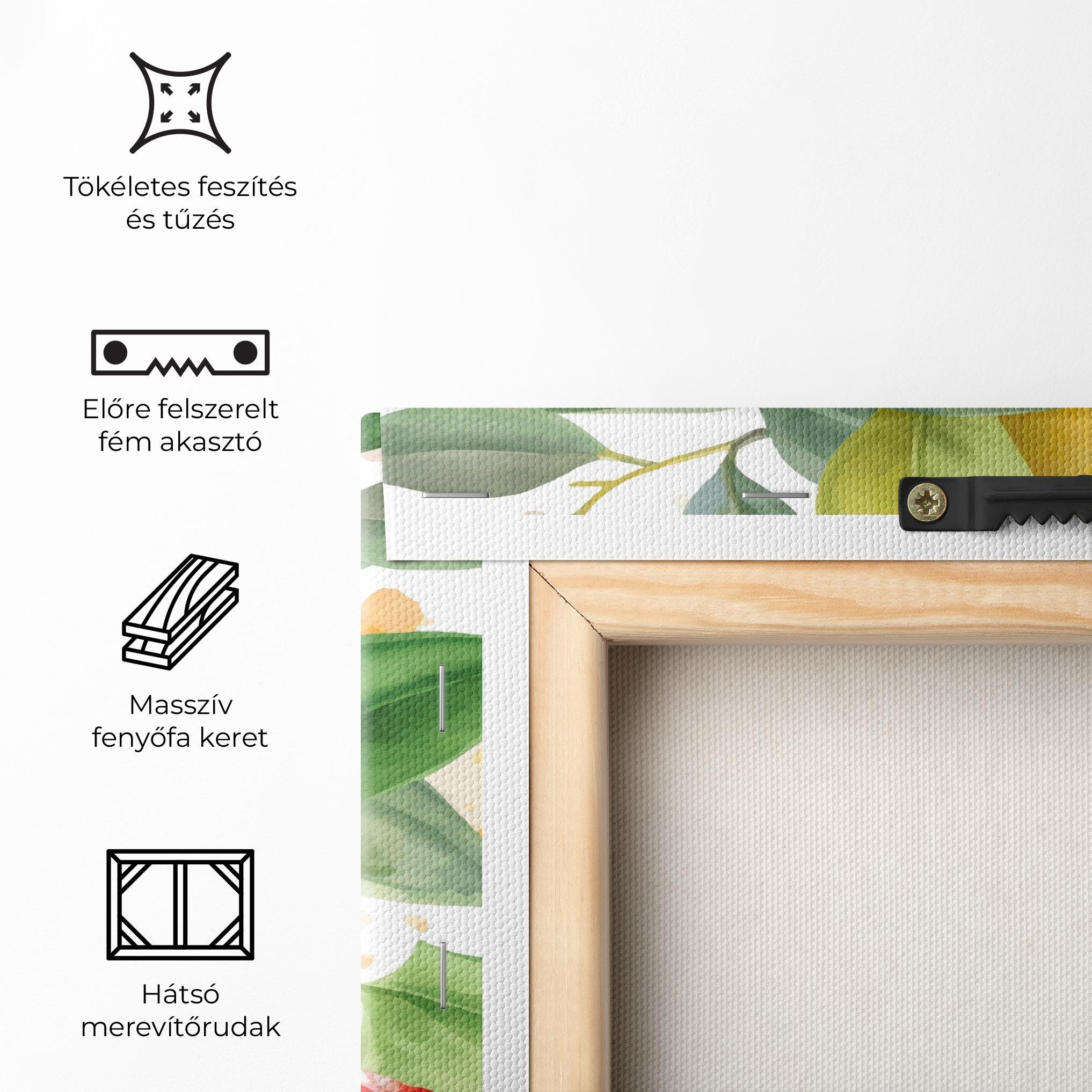 Vászonkép Grapefruit Art mockup 5