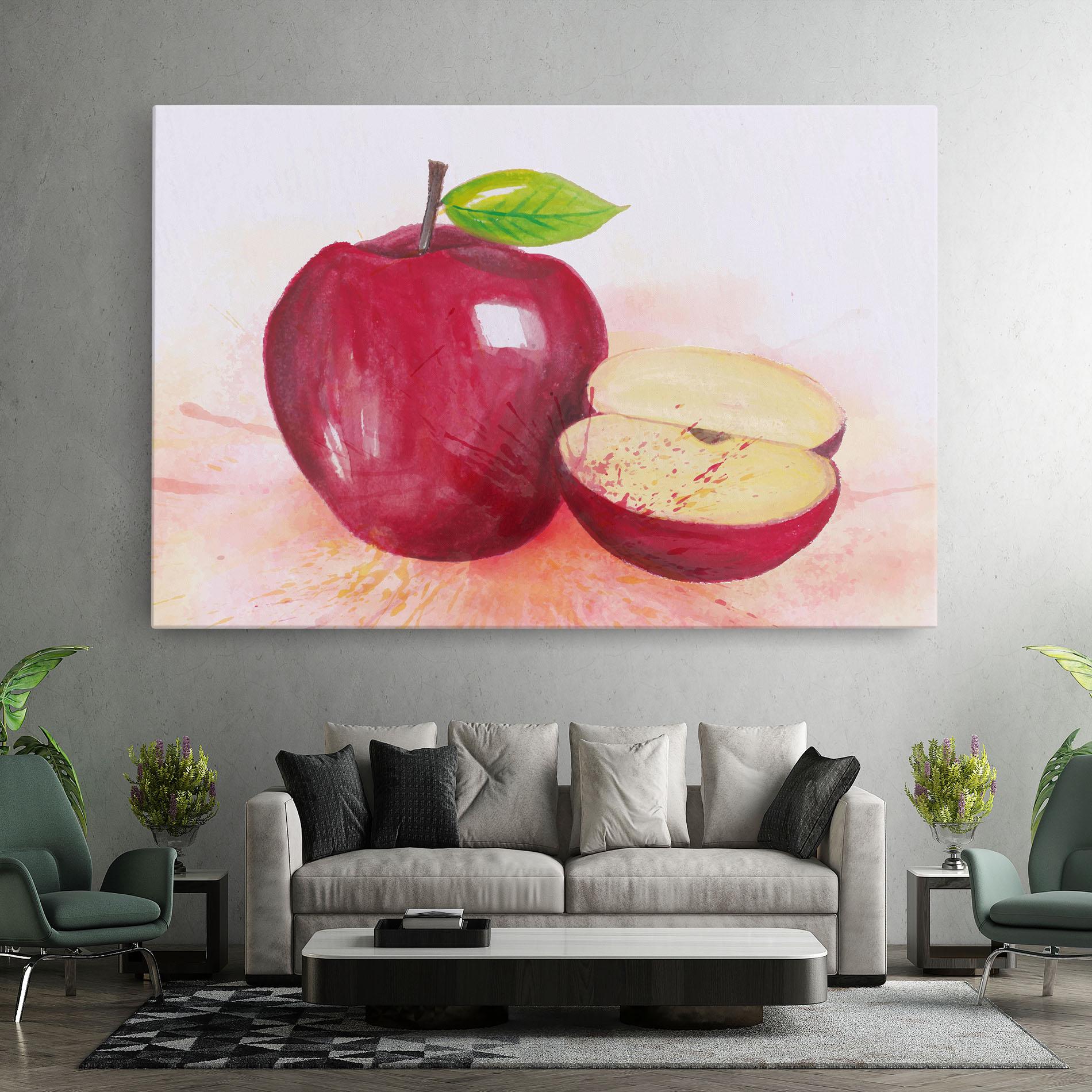 Vászonkép Apple Art mockup 7