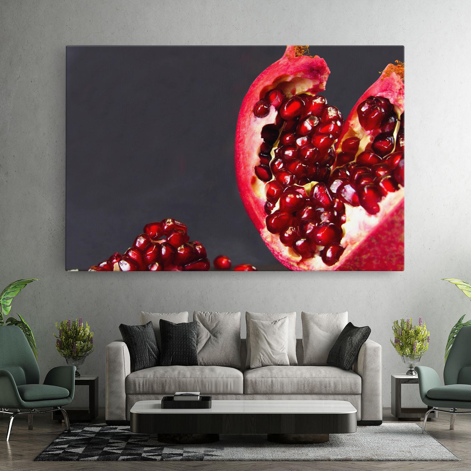 Vászonkép Open Pomegranate mockup 7