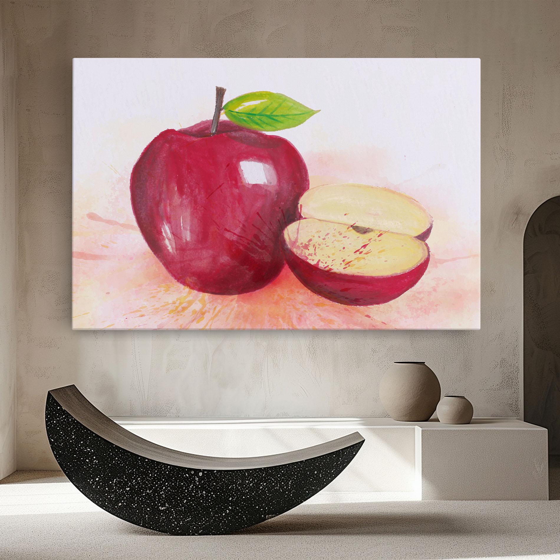 Vászonkép Apple Art mockup 8