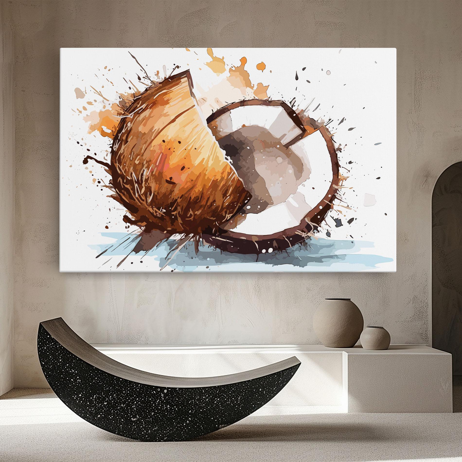 Vászonkép Coconut Art mockup 8