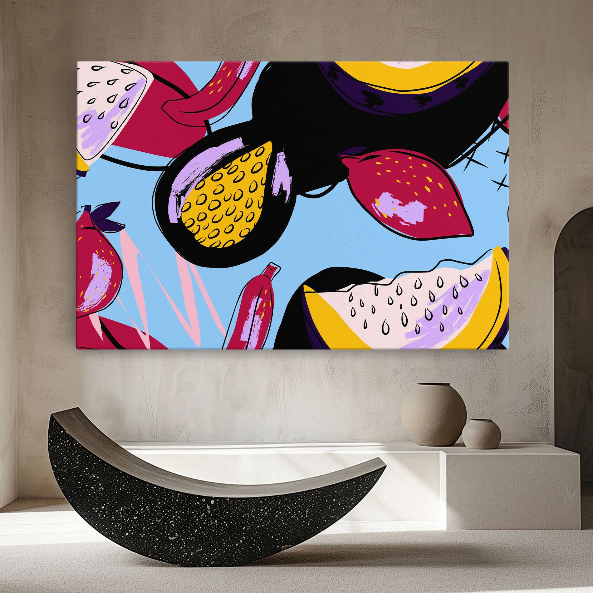 Colorful Fruits mockup 8