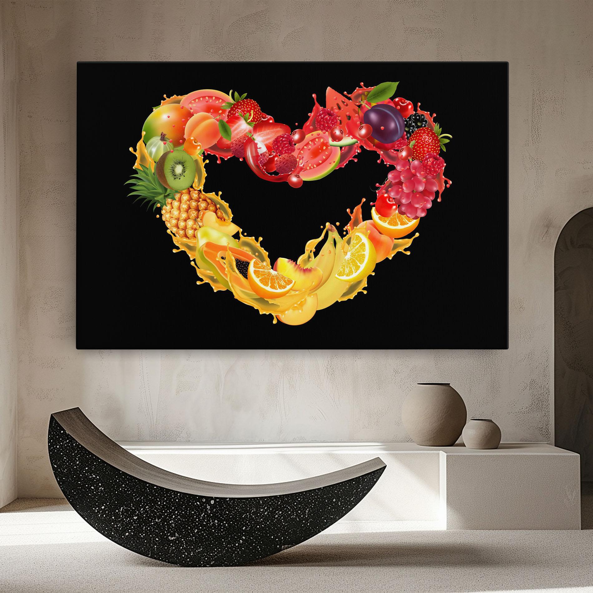 Vászonkép Juice Frame mockup 8