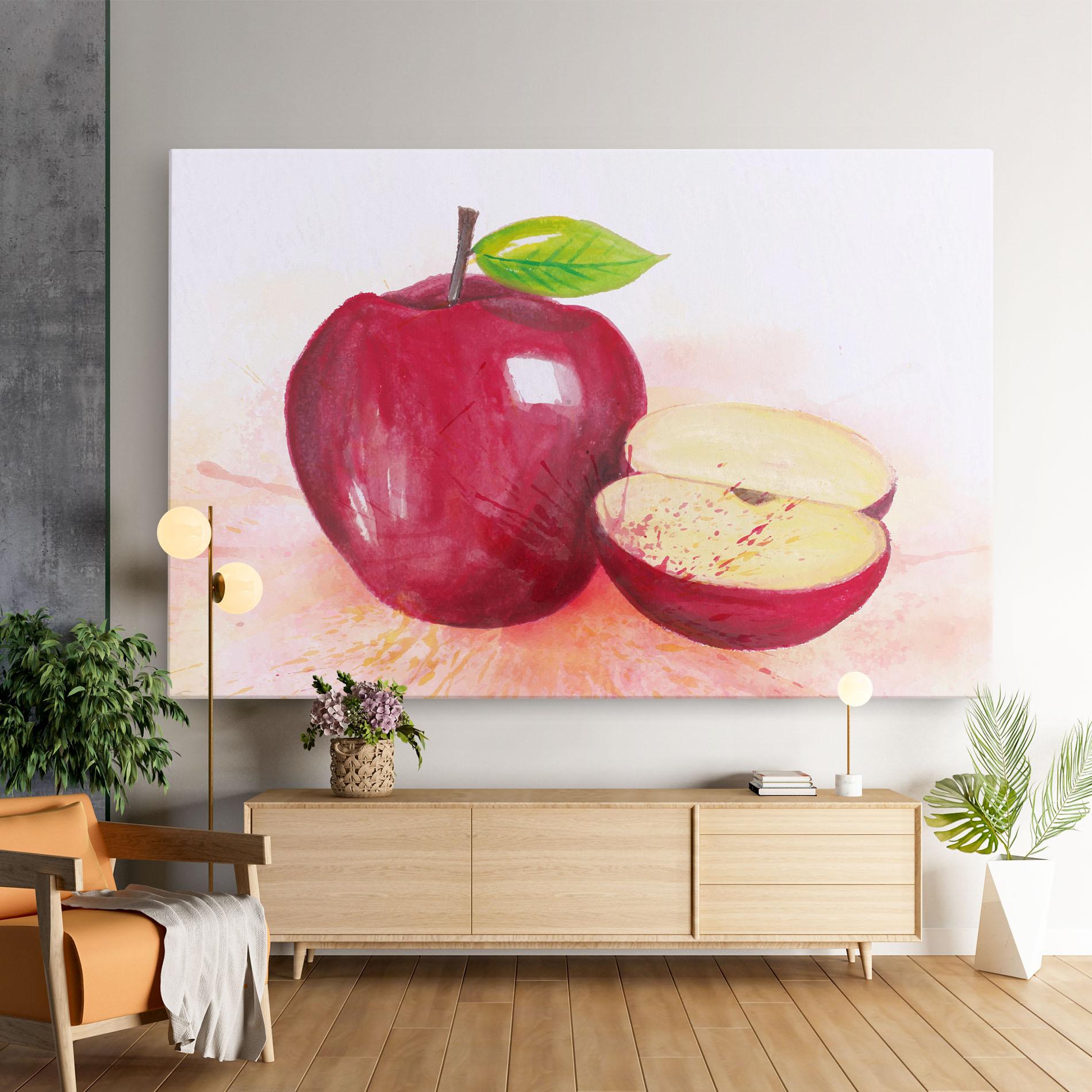 Vászonkép Apple Art mockup 9