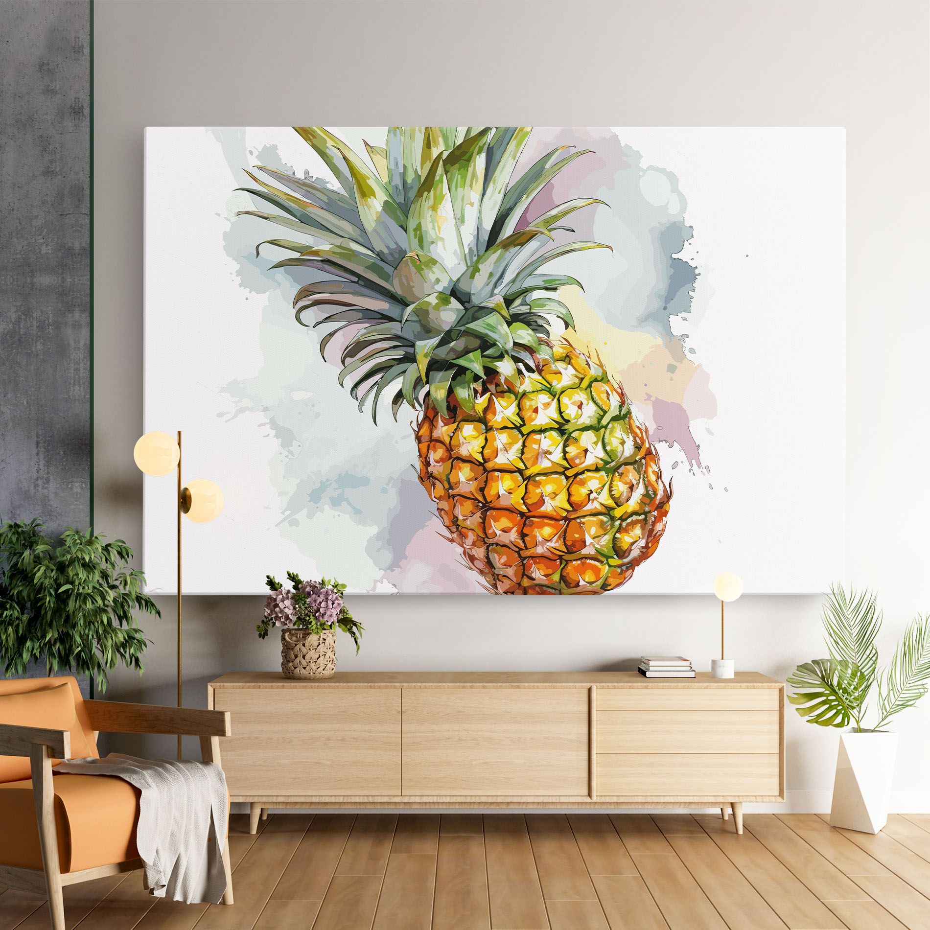 Artistic Pineapple mockup 9