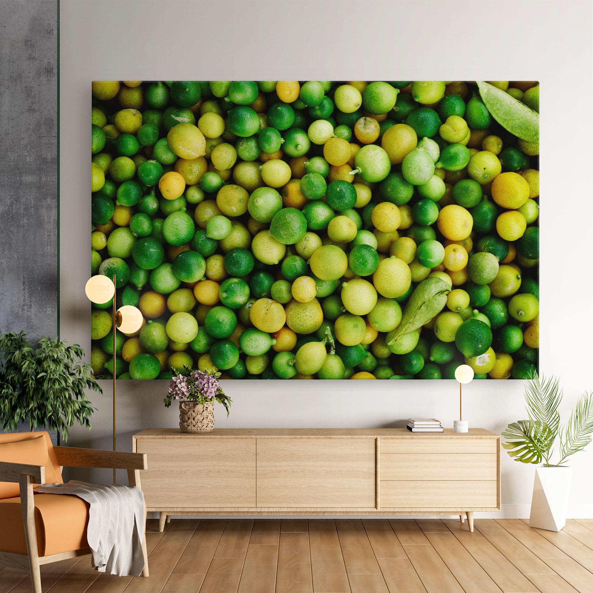 Vászonkép Green Lime mockup 9
