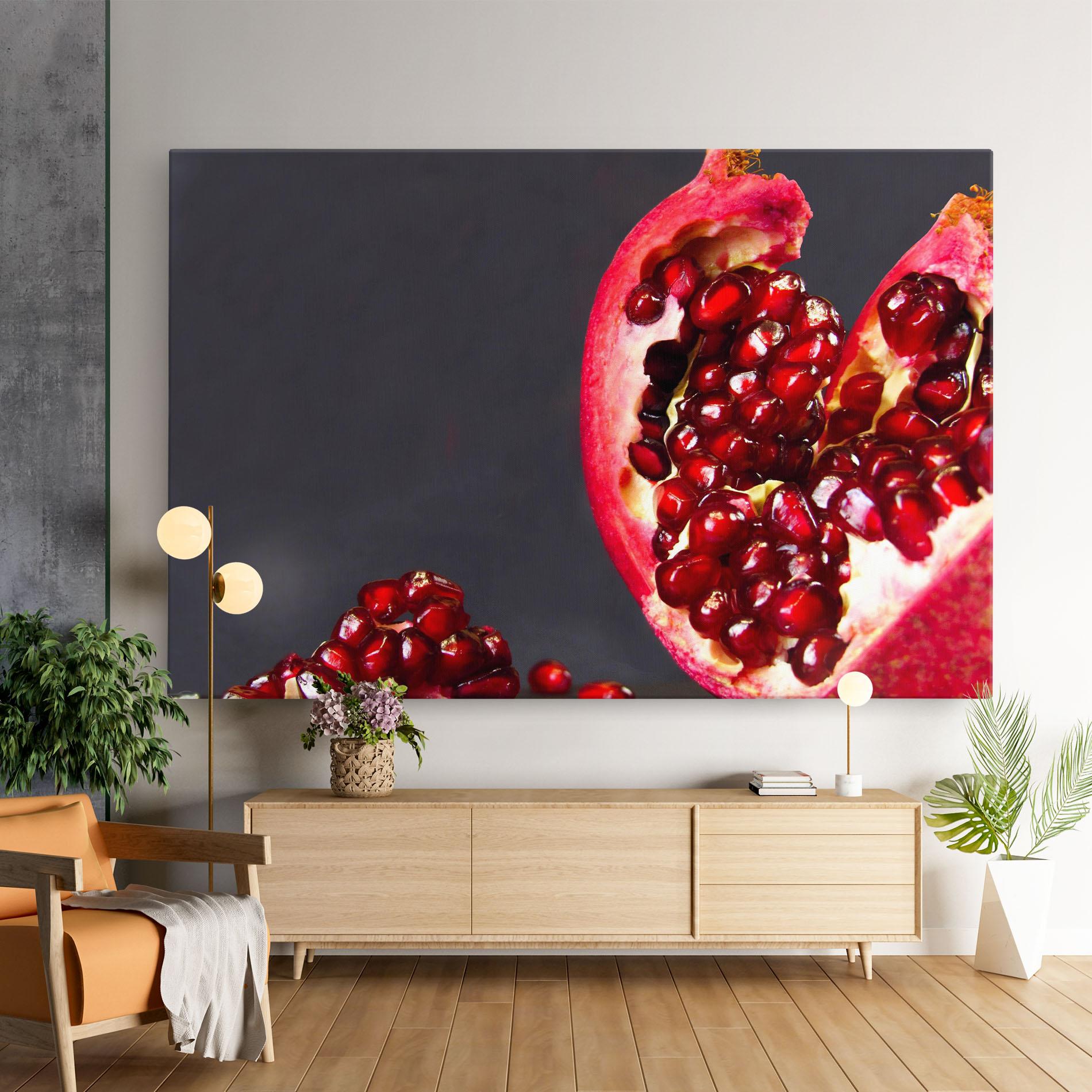 Vászonkép Open Pomegranate mockup 9