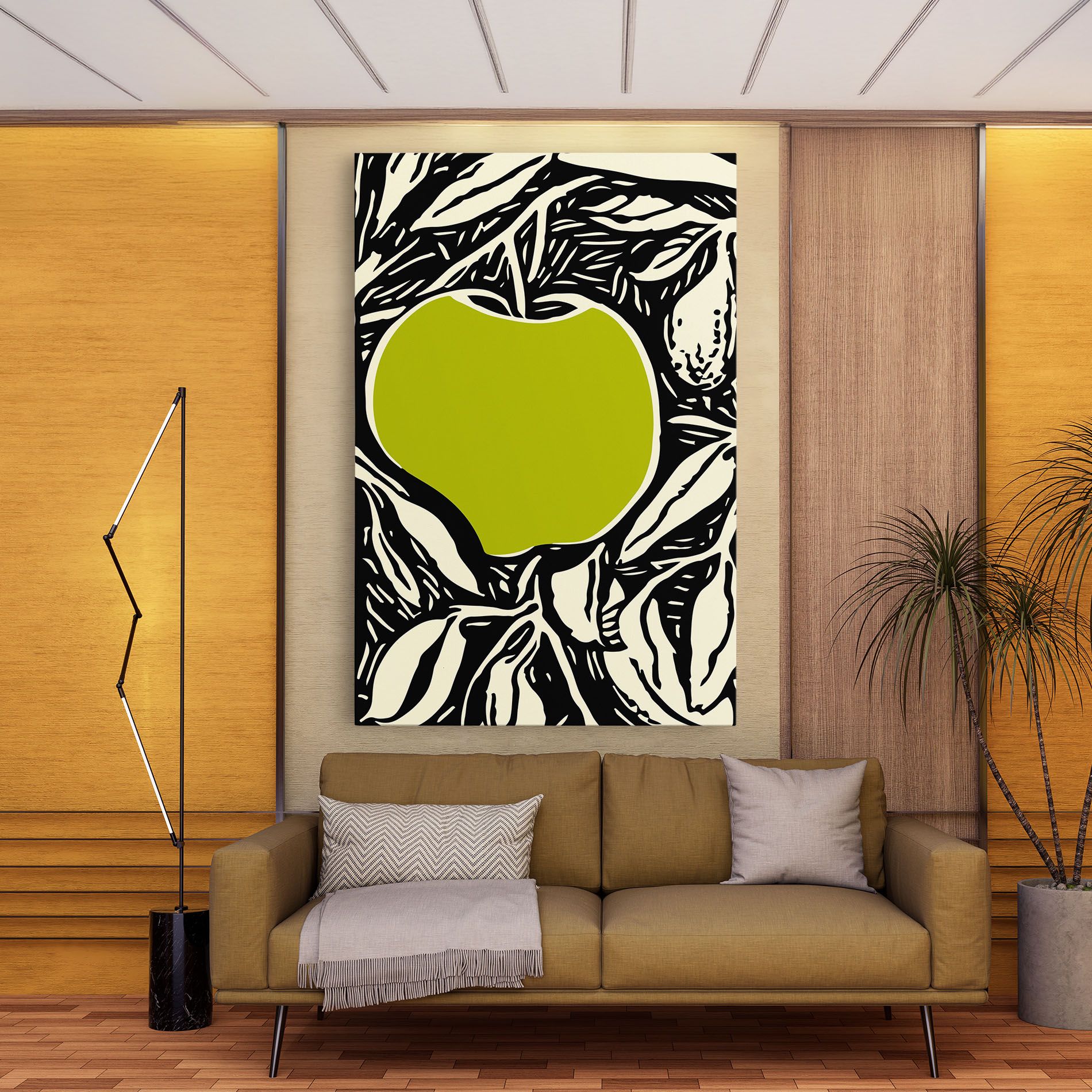 Green Apple mockup 9