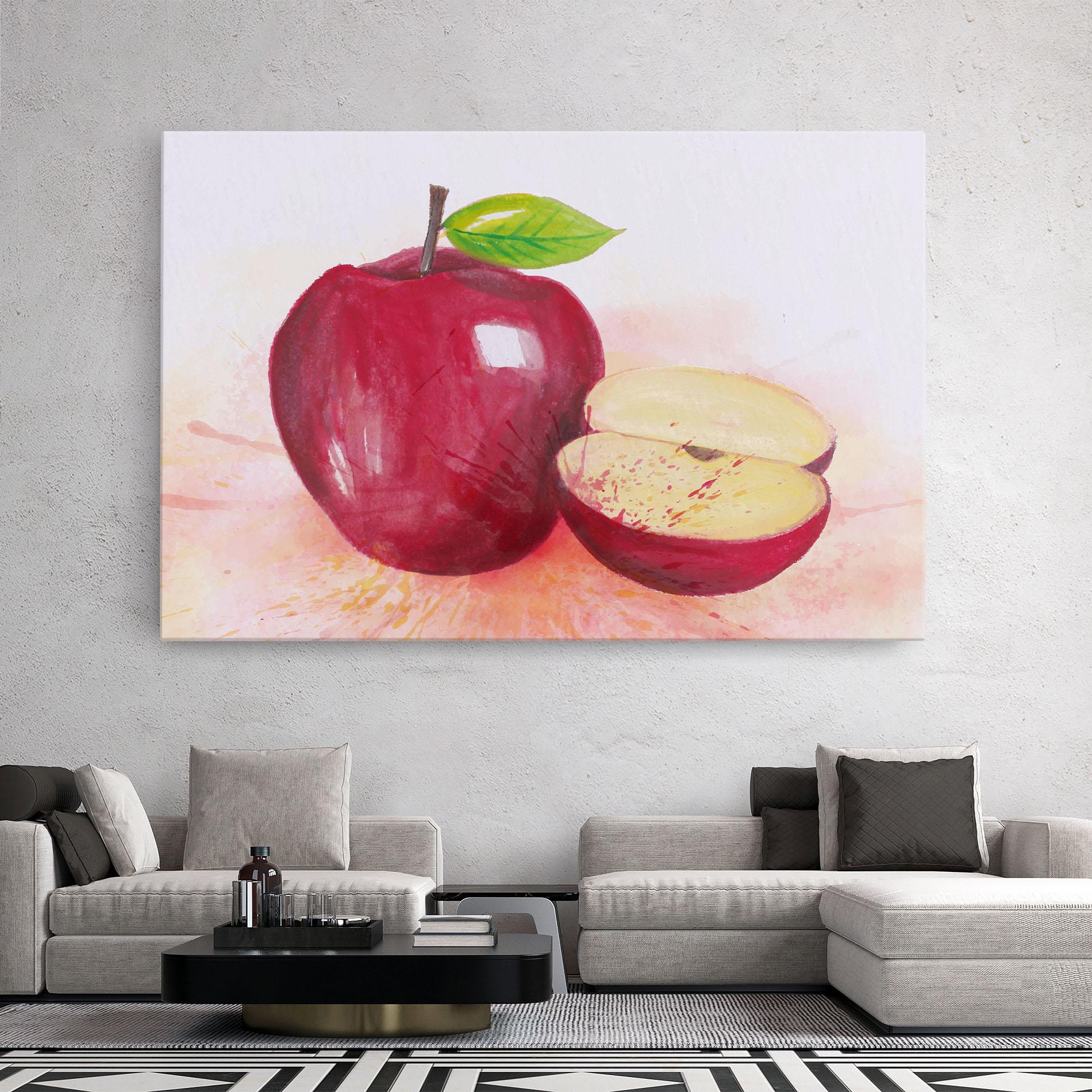 Vászonkép Apple Art mockup 2
