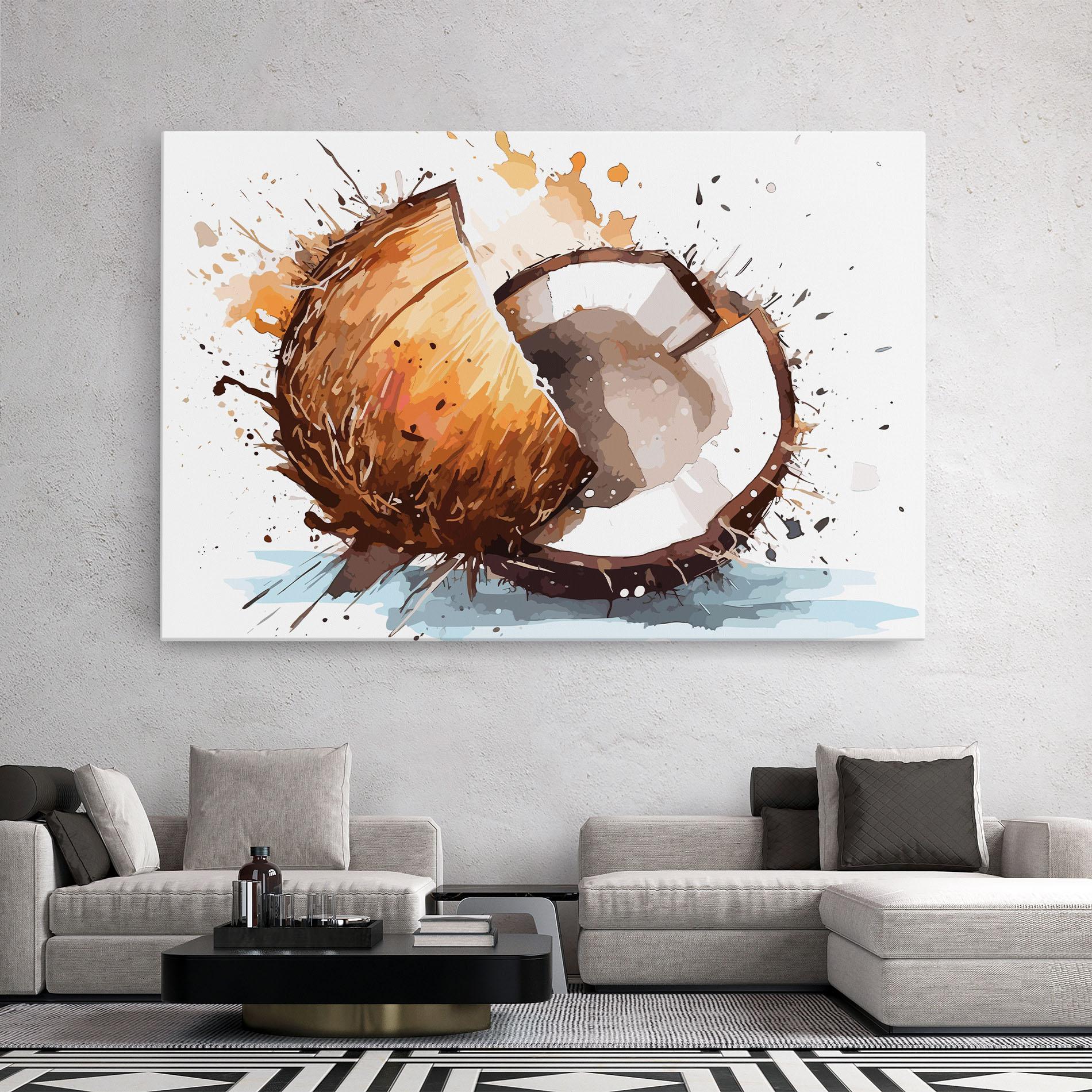 Vászonkép Coconut Art mockup 2