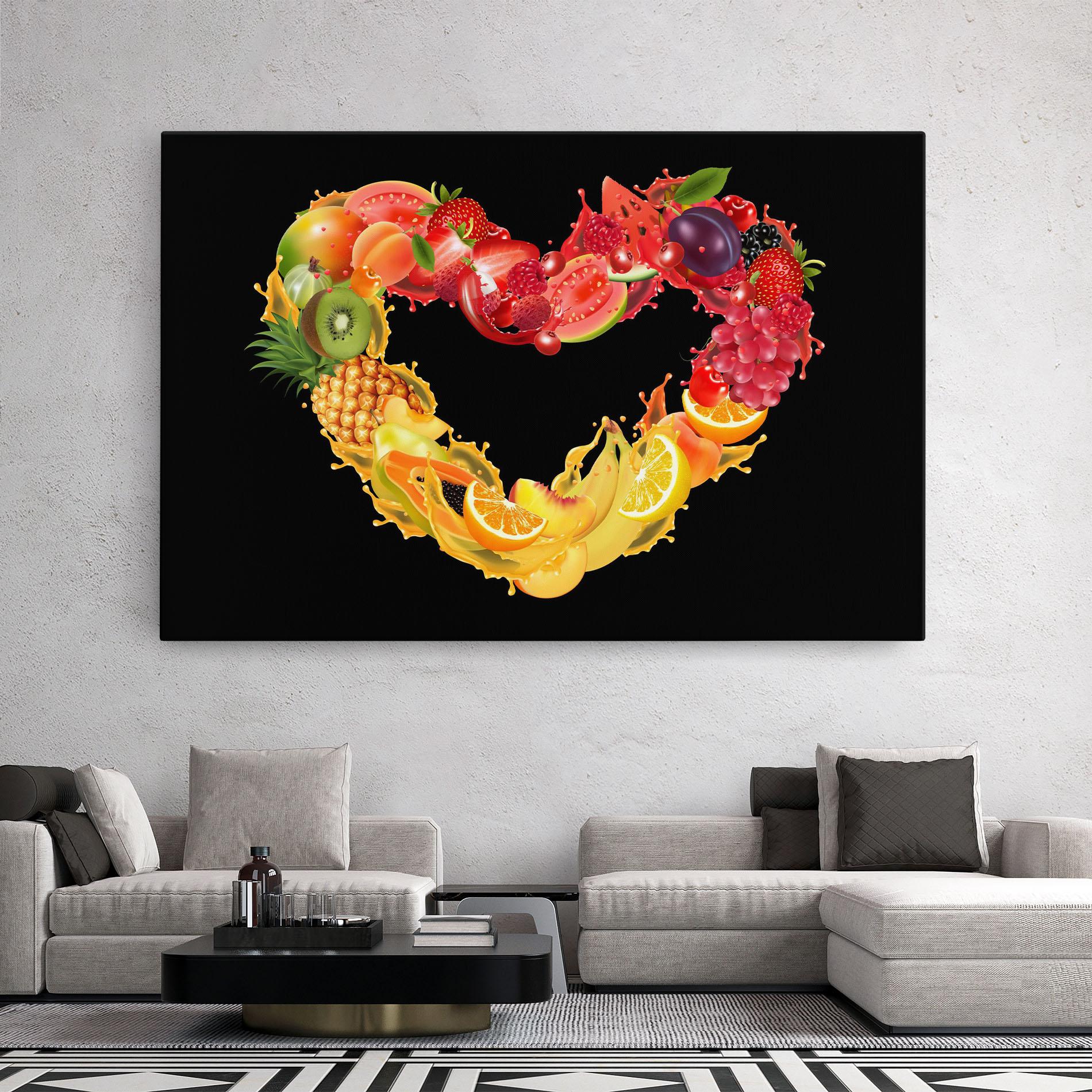 Vászonkép Juice Frame mockup 2