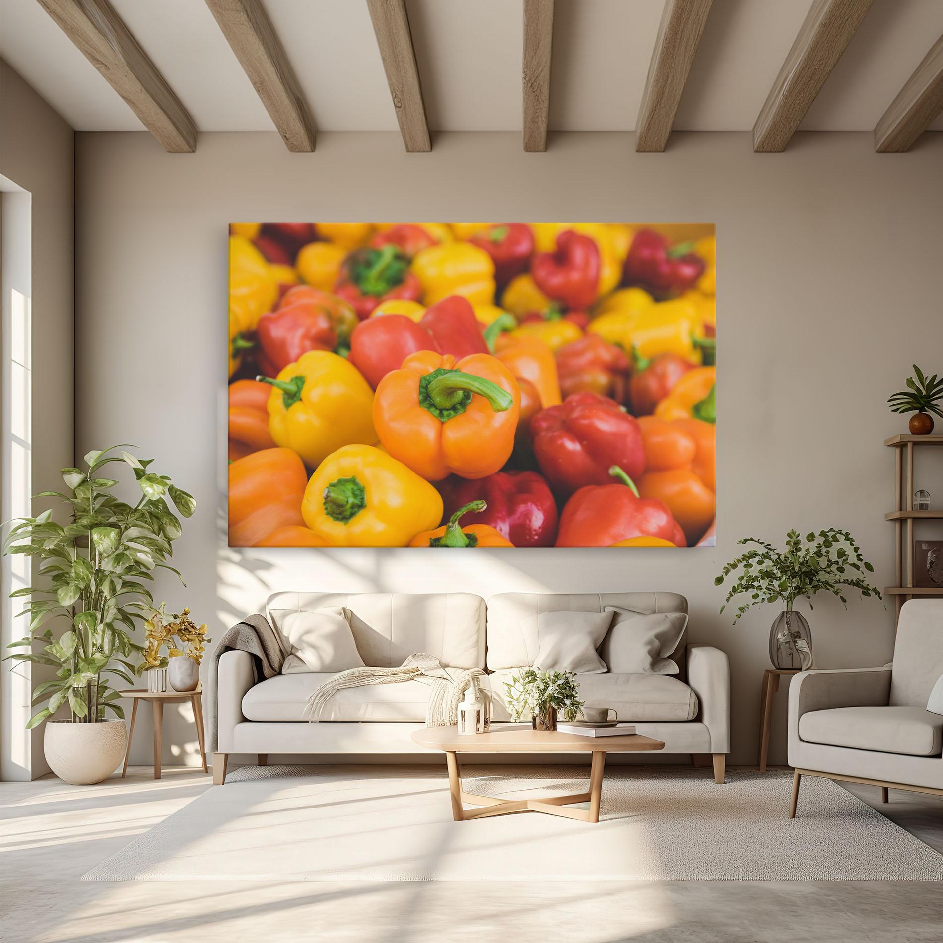 Vászonkép Pepper Mix mockup 6