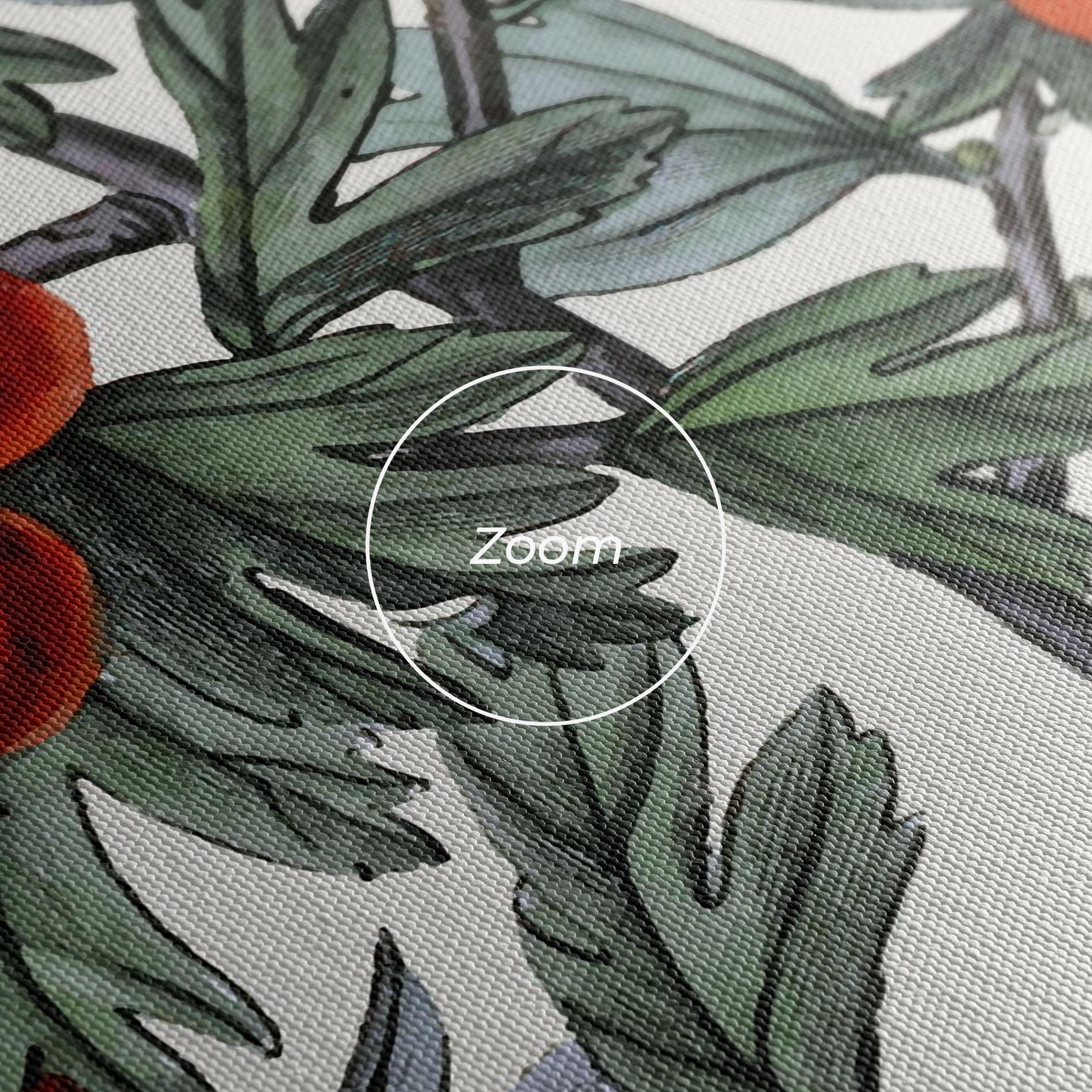 Vászonkép Cherry Drawing mockup 3