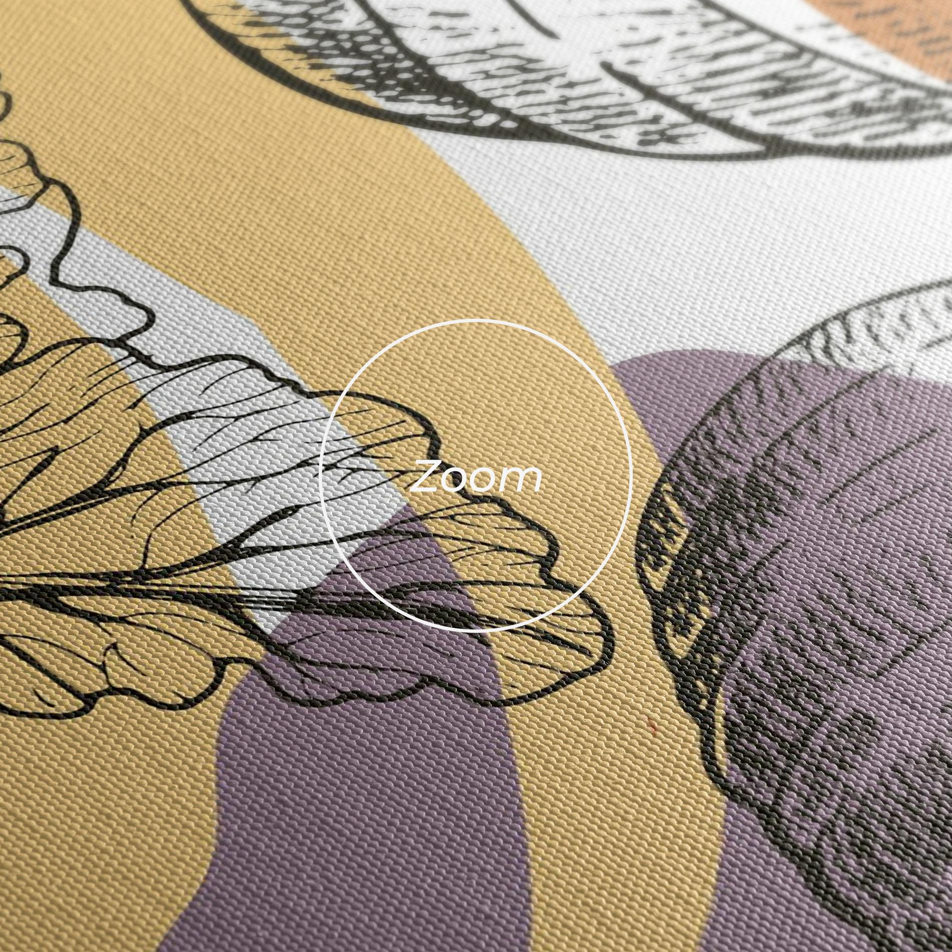 Vászonkép Cream Vegetables Art mockup 3