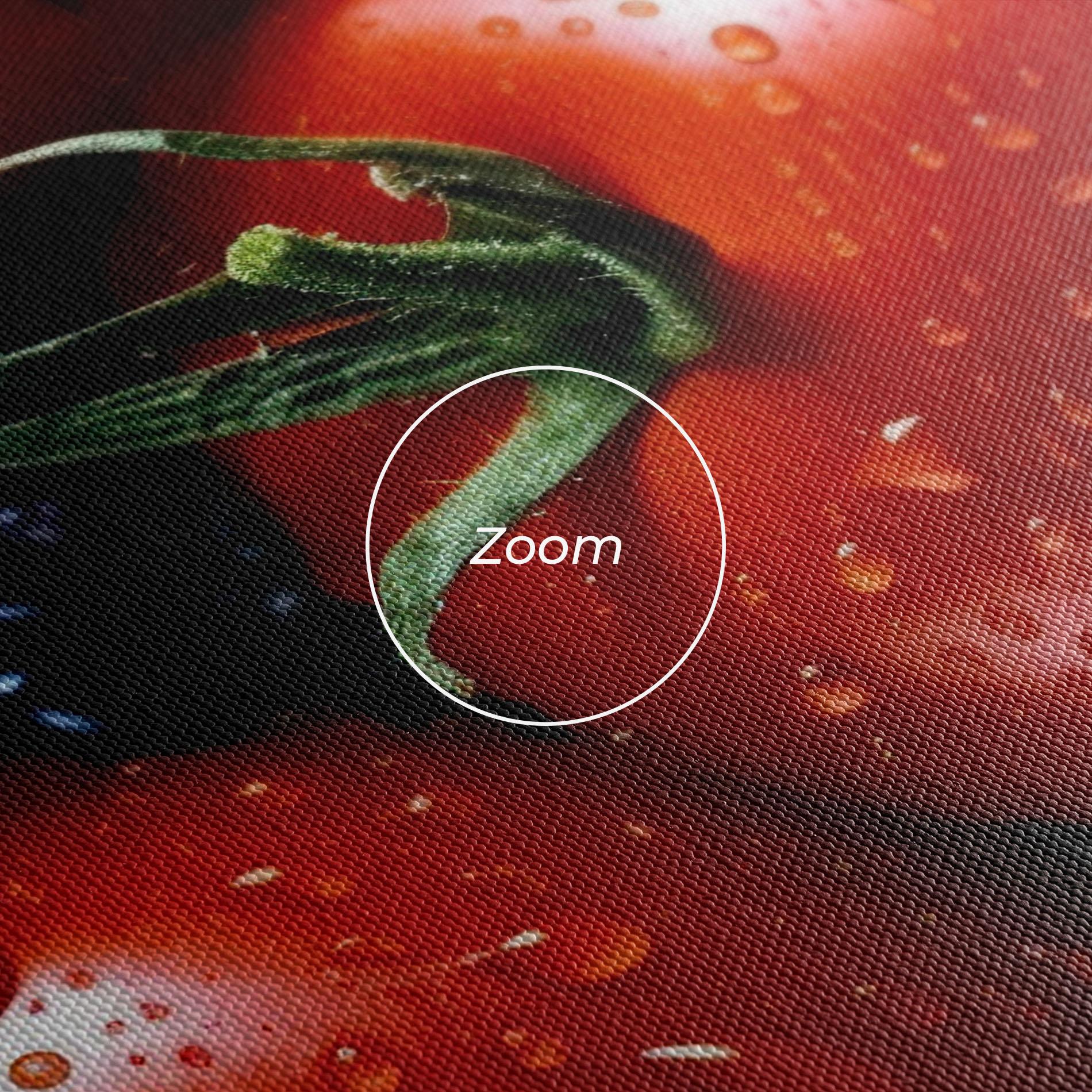 Vászonkép Red Wet Tomato mockup 3