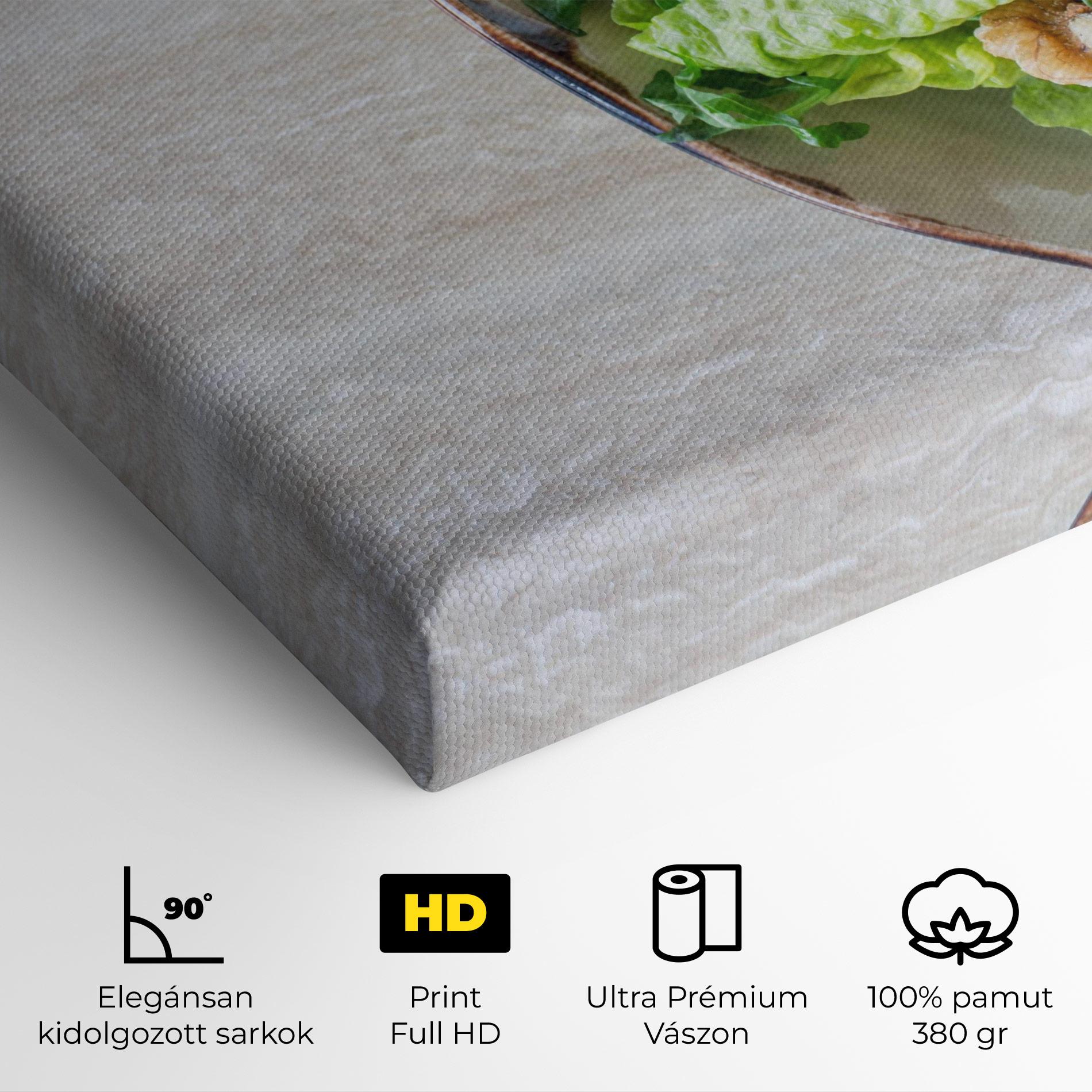 Vászonkép Delicious Salad mockup 4