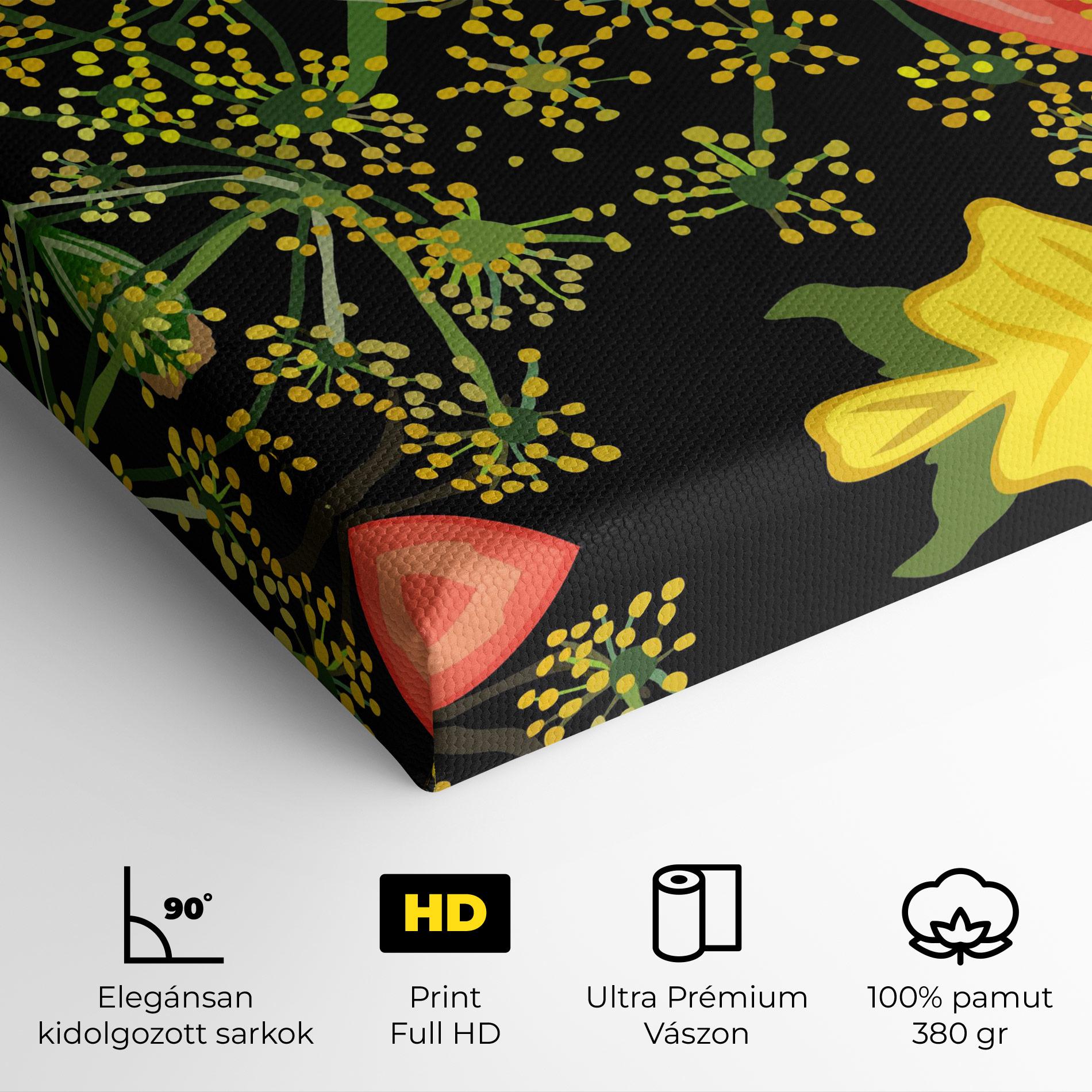 Vászonkép Heart Tomato mockup 4