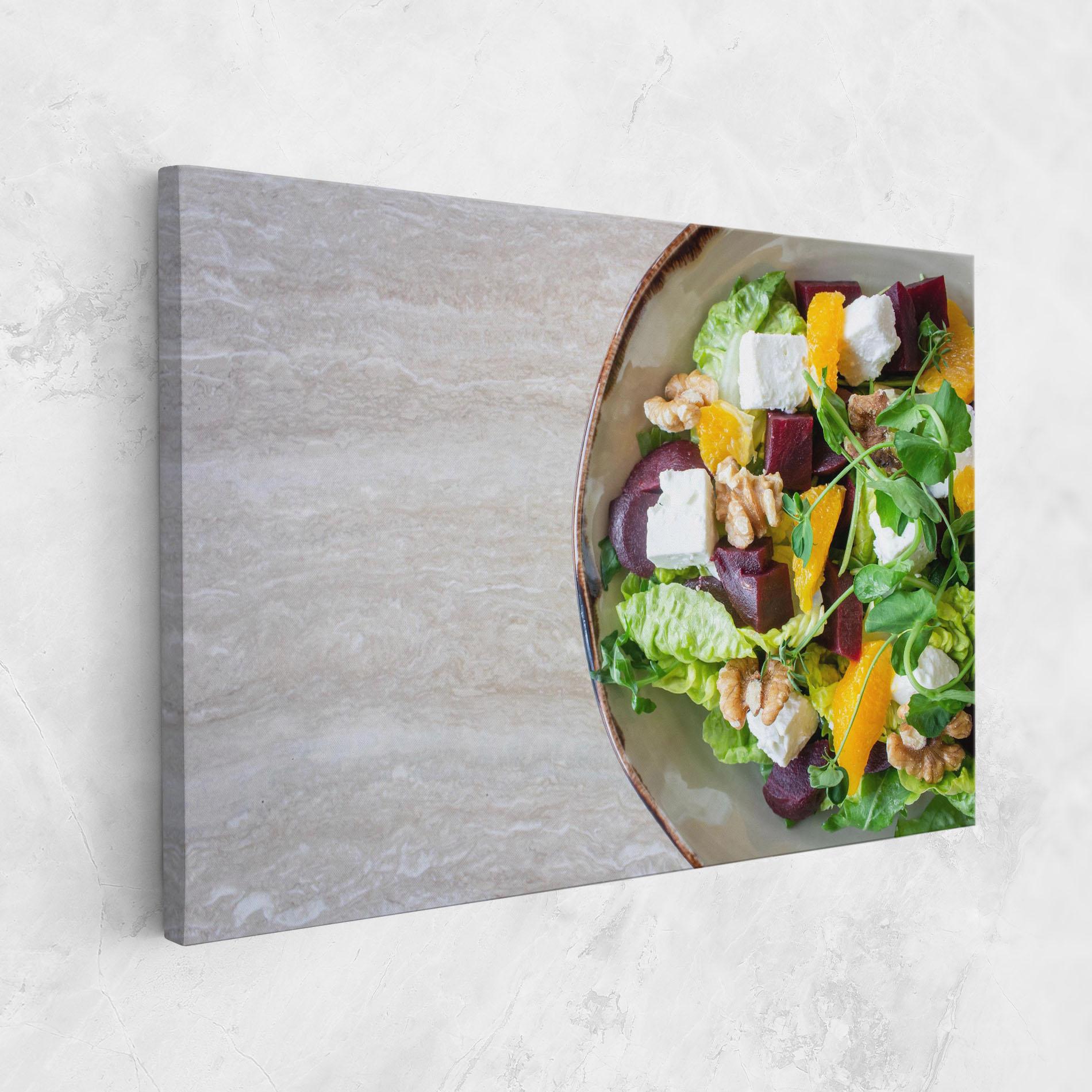 Vászonkép Delicious Salad mockup 1