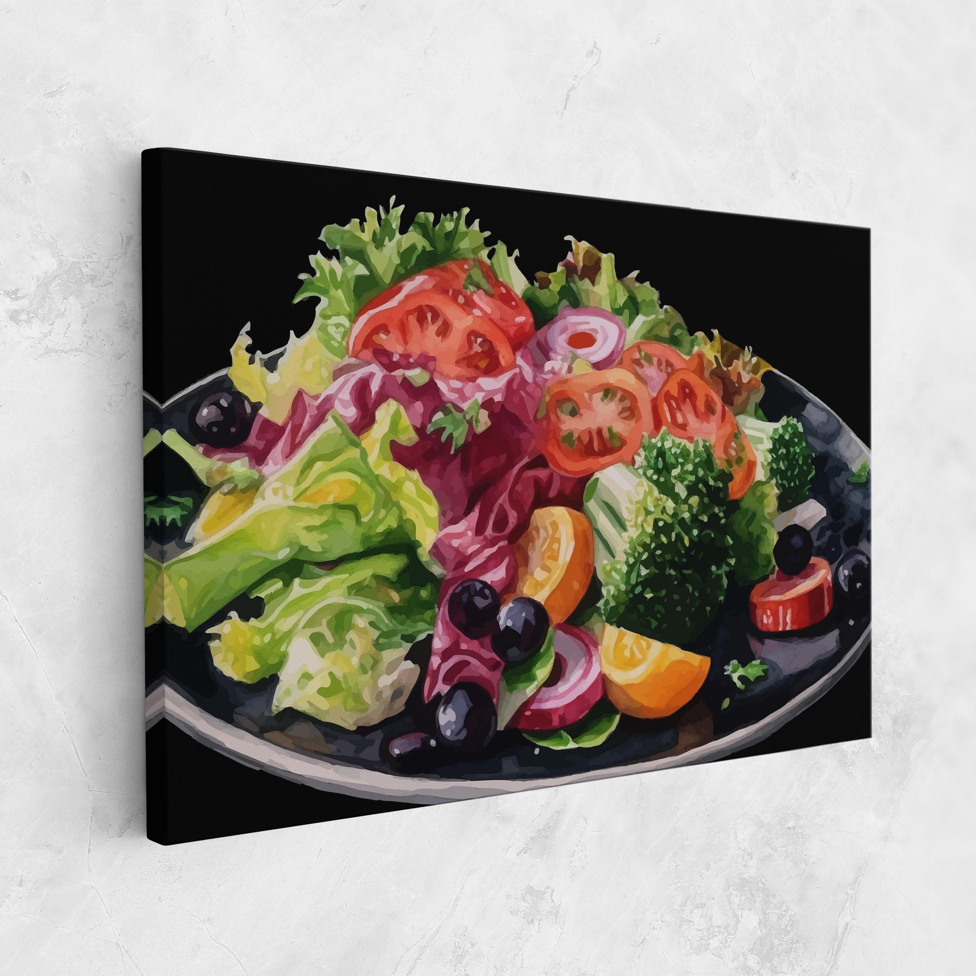 Vászonkép Healthy Tomato Food mockup 1