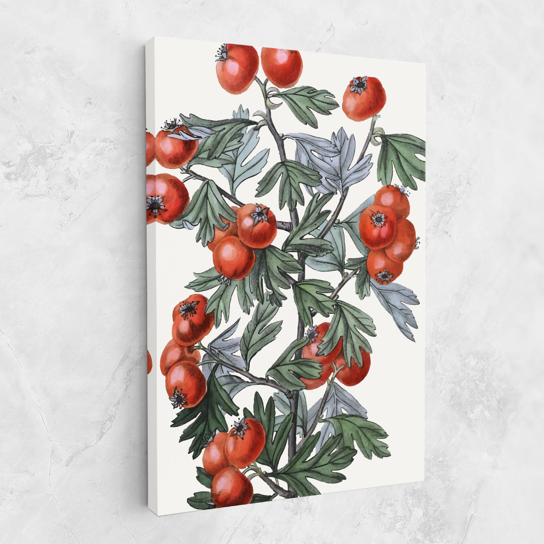 Vászonkép Cherry Drawing mockup 1