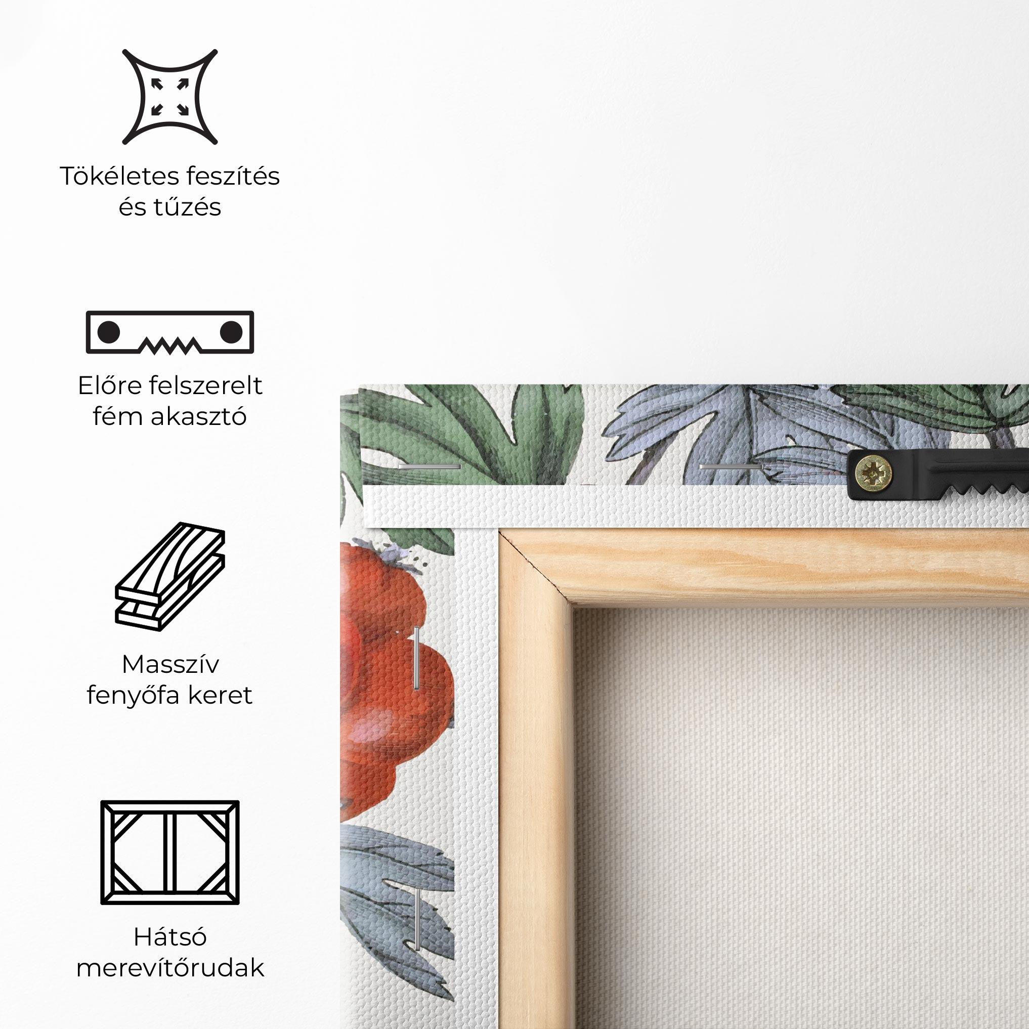 Vászonkép Cherry Drawing mockup 5