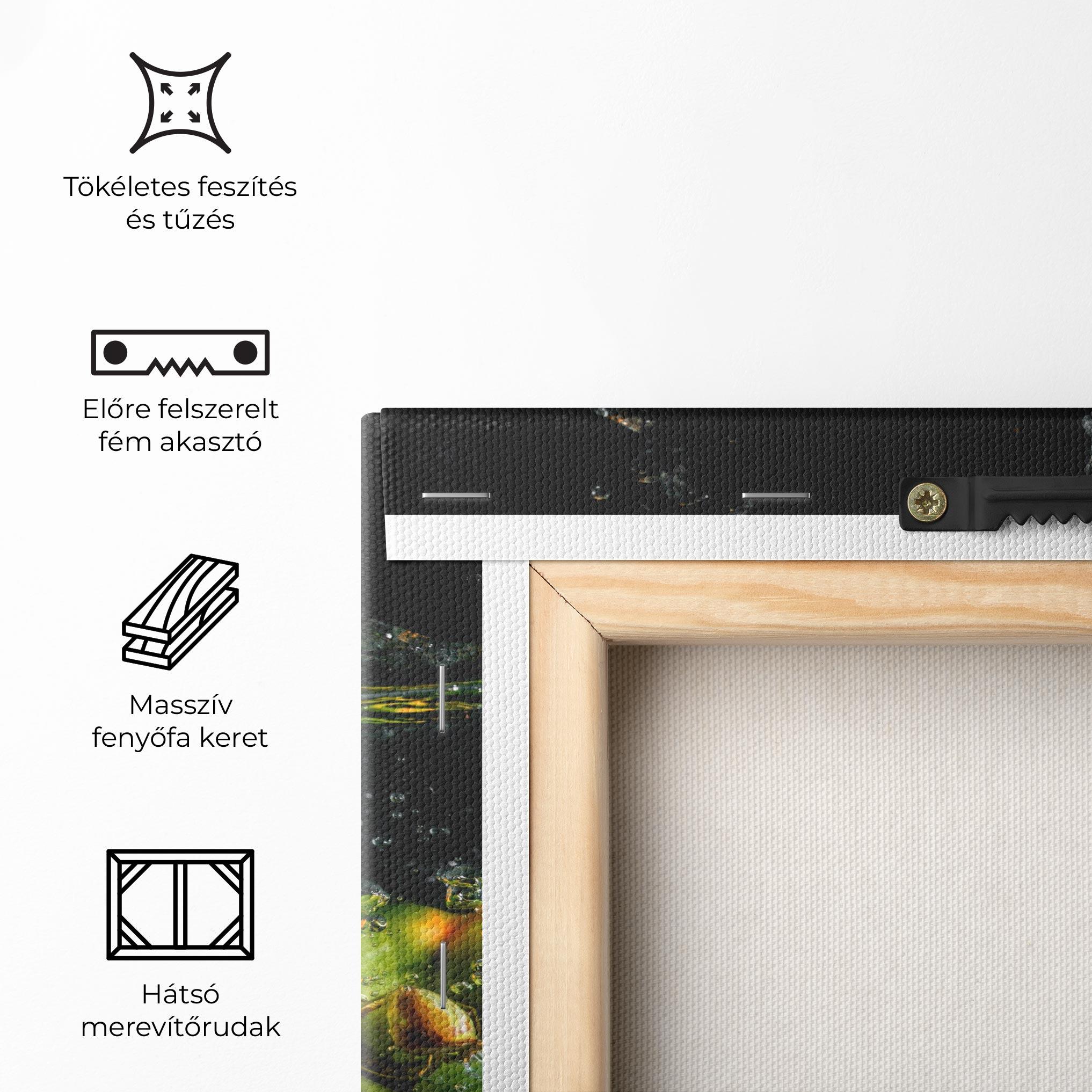 Vászonkép Cool Bellpepper Splash mockup 5