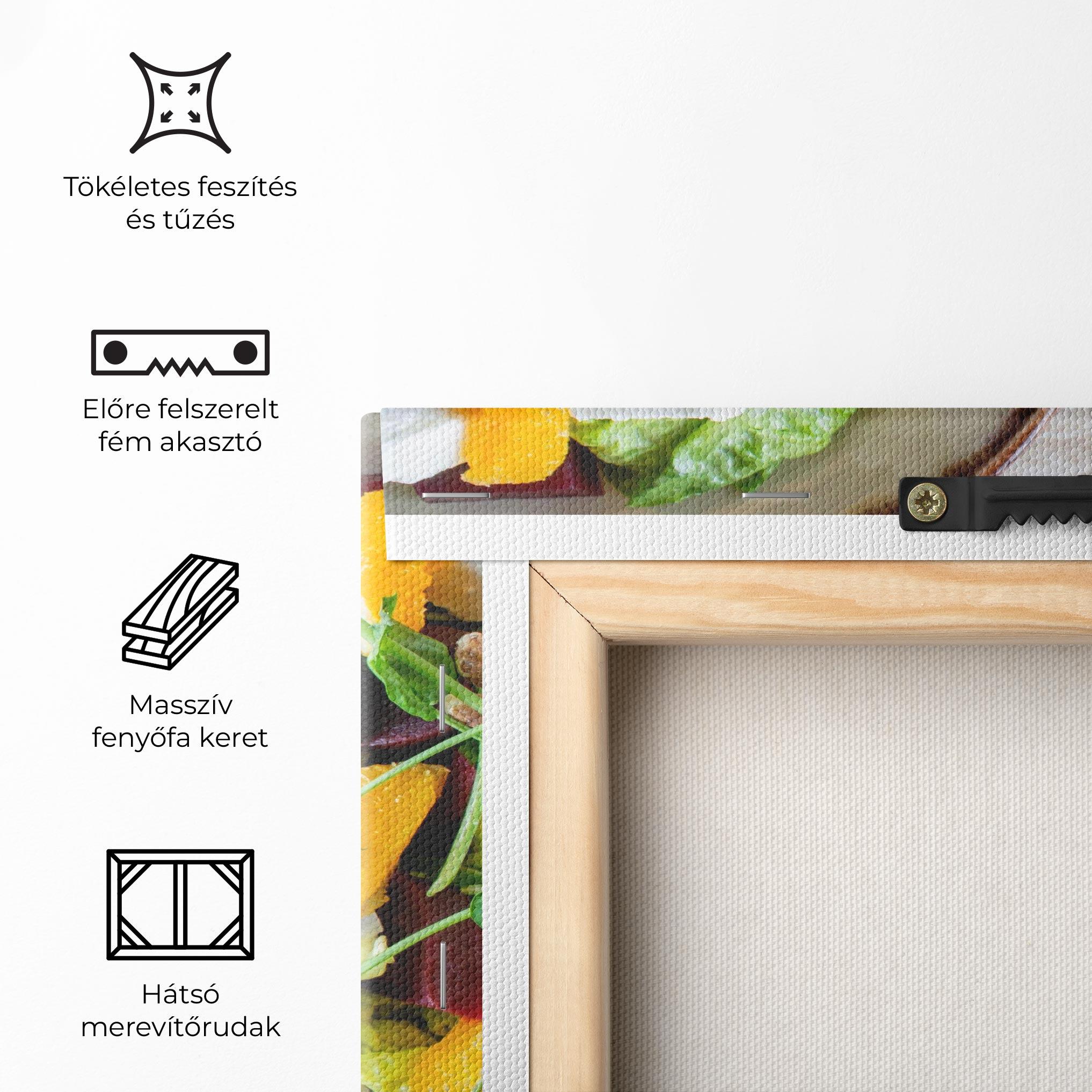 Vászonkép Delicious Salad mockup 5