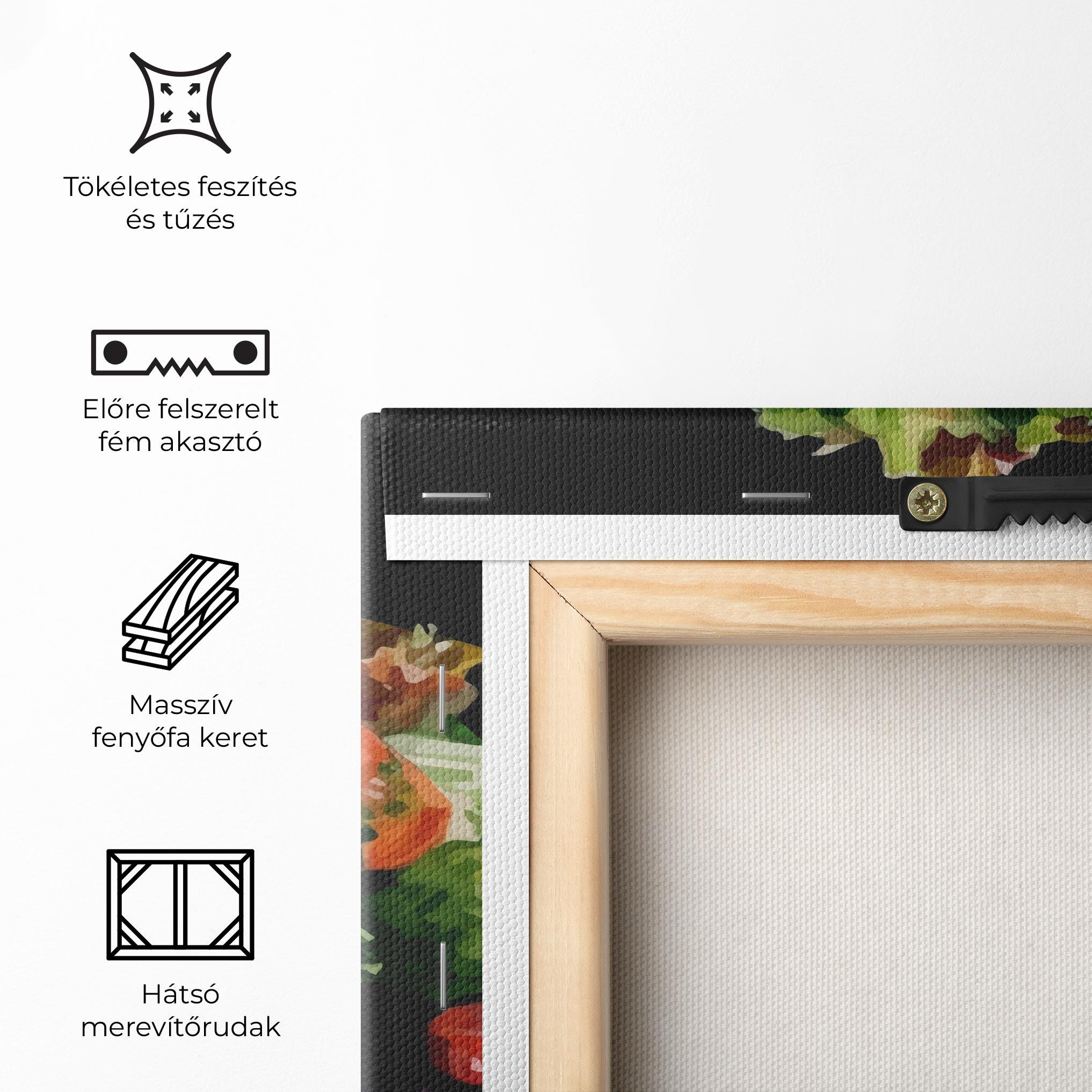 Vászonkép Healthy Tomato Food mockup 5