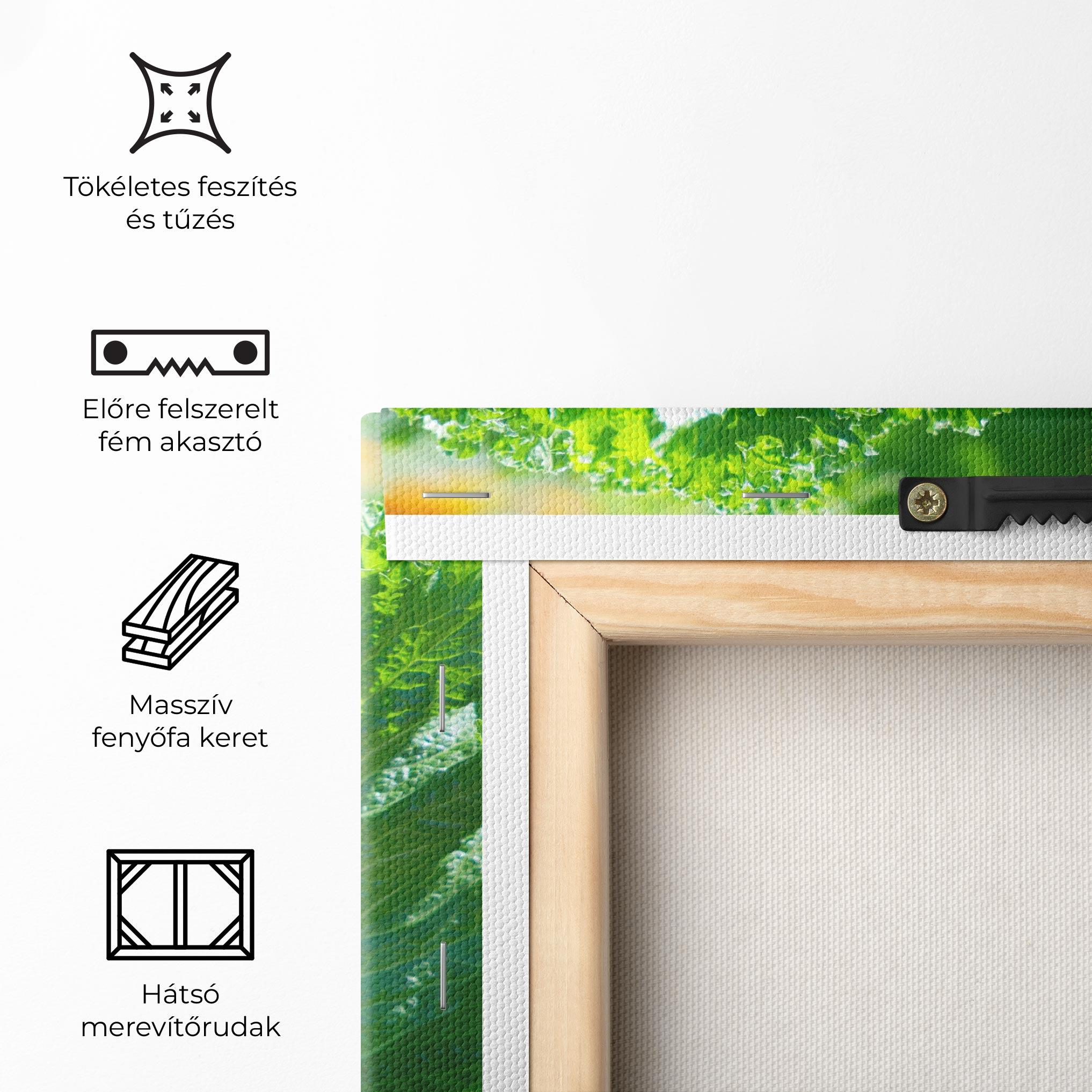 Vászonkép Lettuce View mockup 5