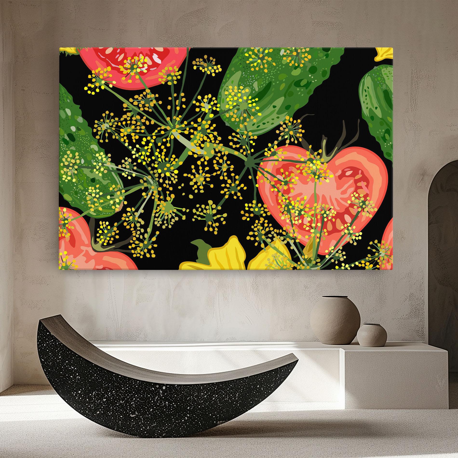 Vászonkép Heart Tomato mockup 8