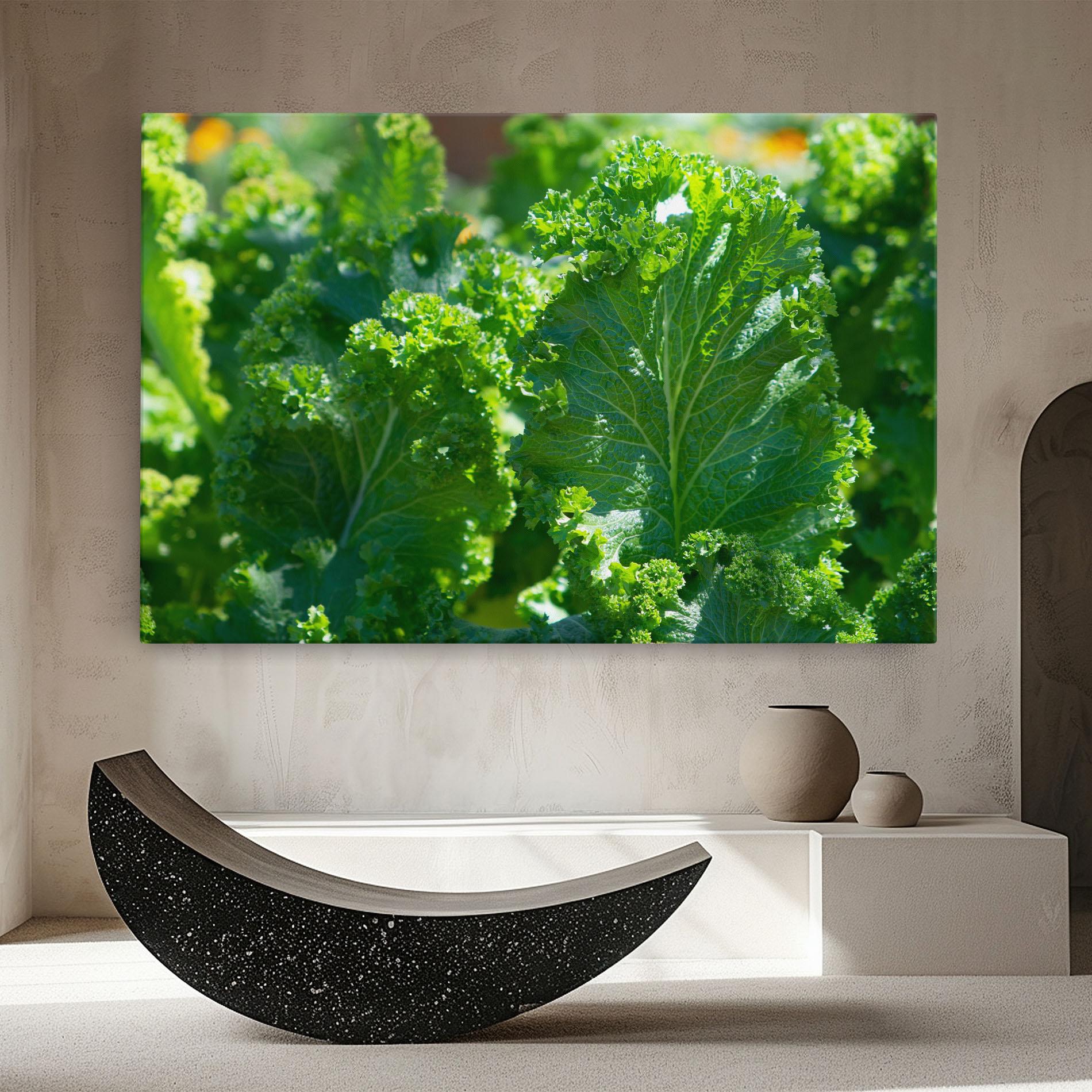 Vászonkép Lettuce View mockup 8