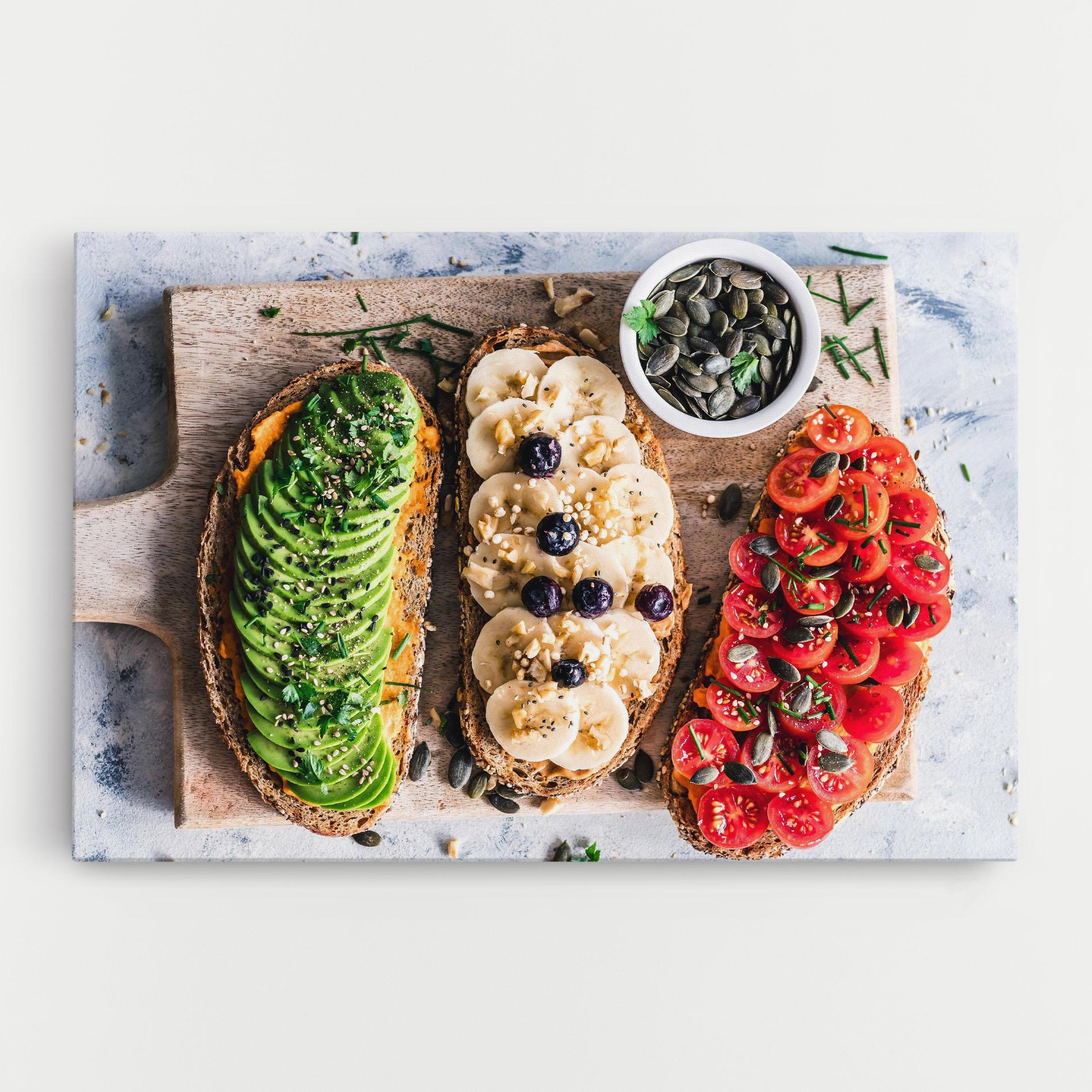 Vászonkép Breakfast mockup 0