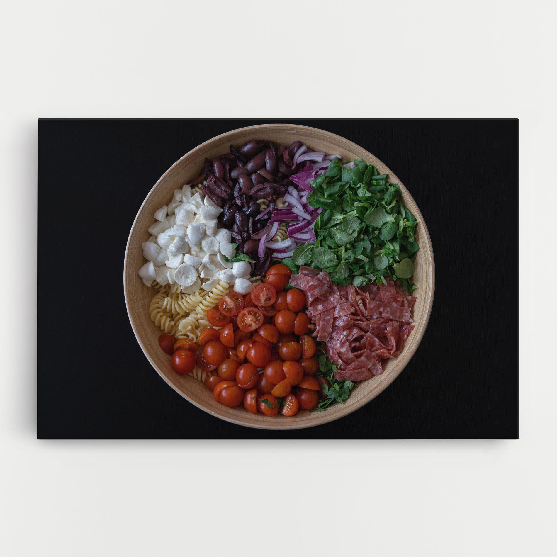 Vászonkép Mozzarella Salad mockup 0