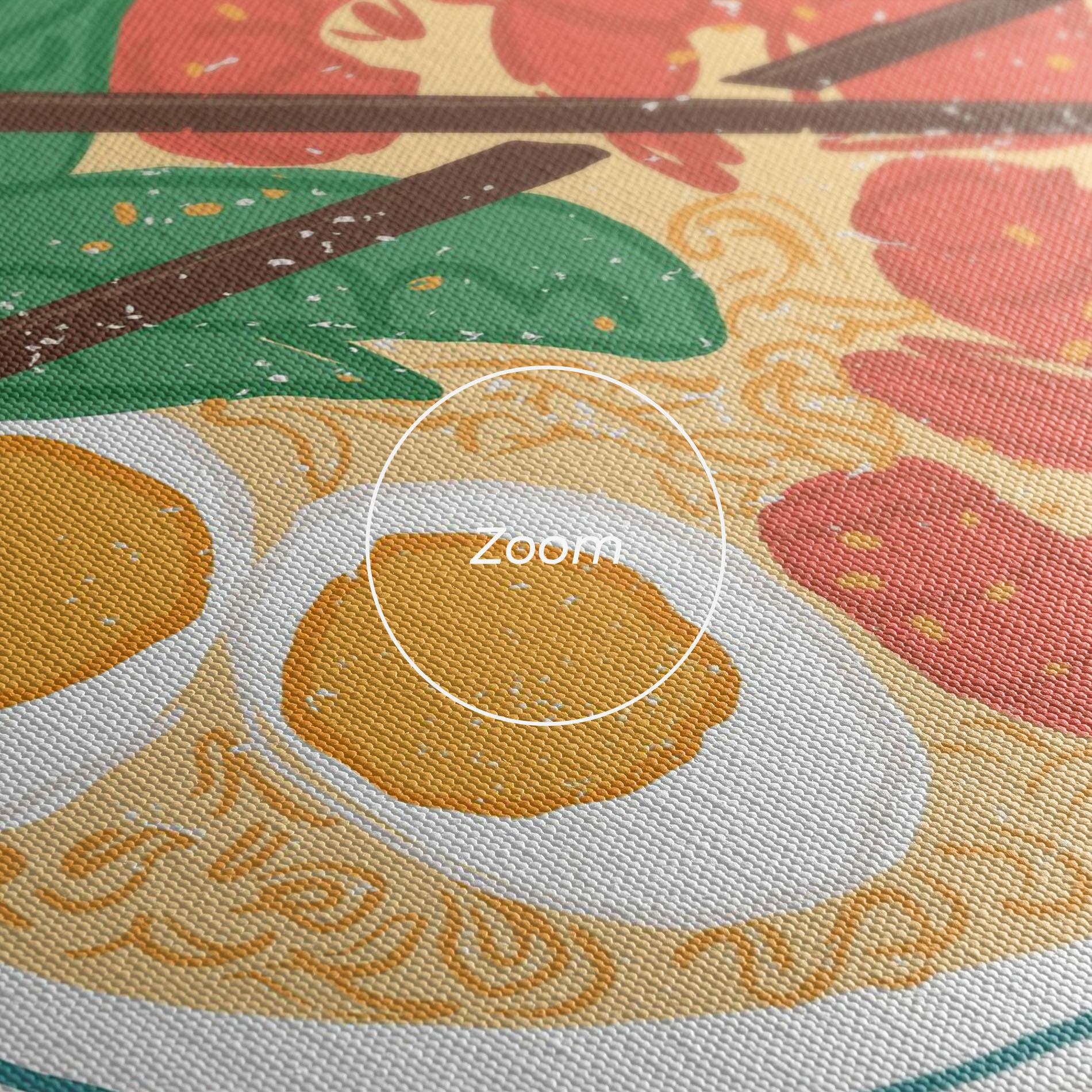 Vászonkép Food Love mockup 3