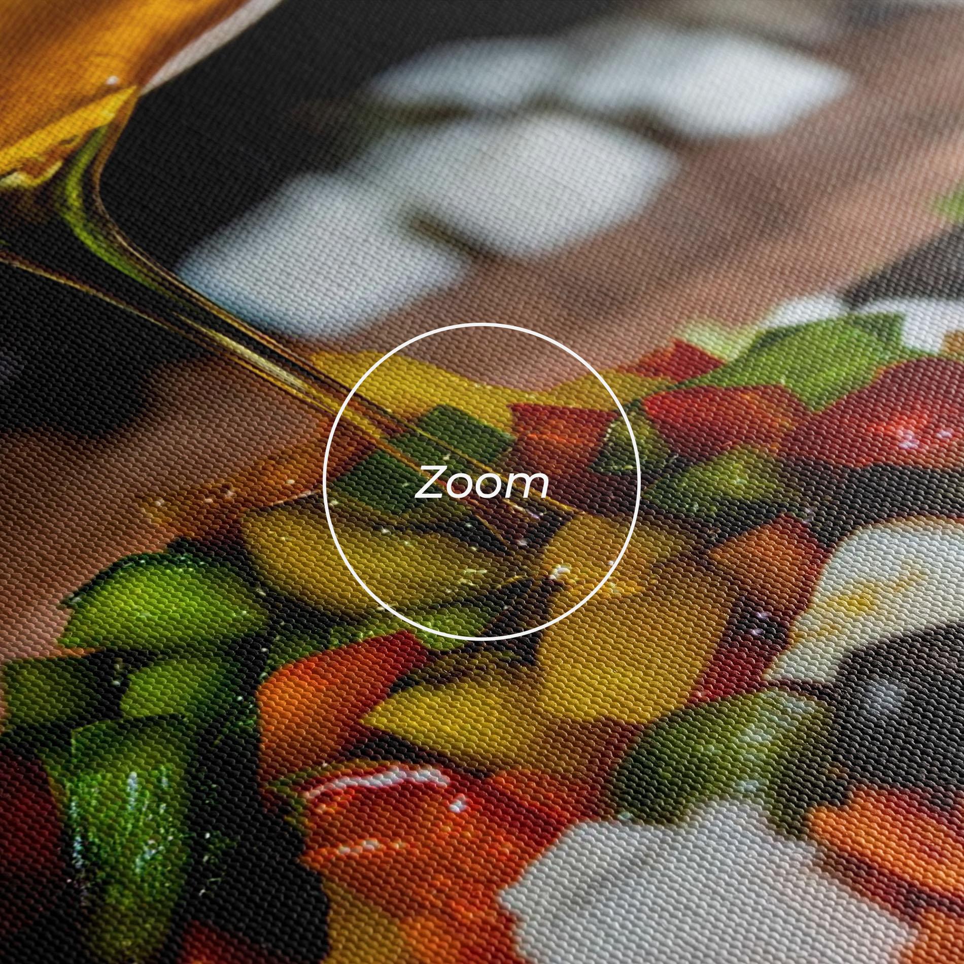 Vászonkép Honey Over Food mockup 3