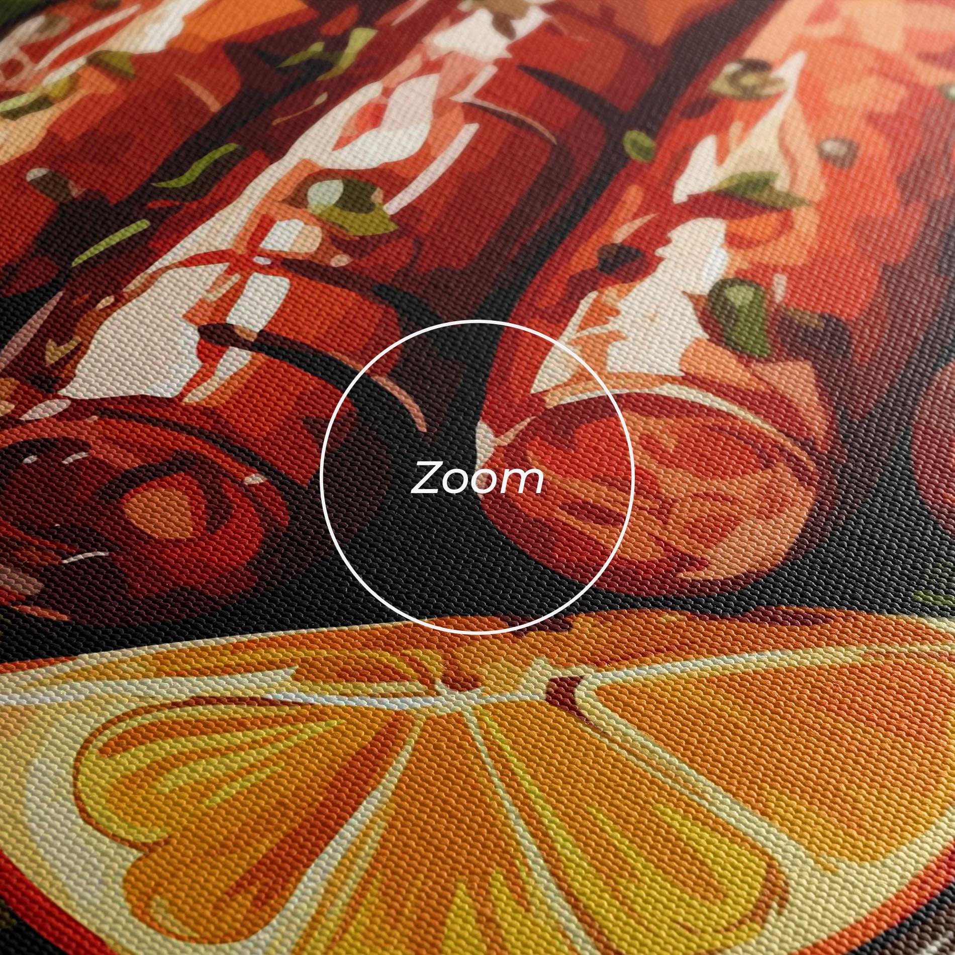 Vászonkép Tasty Sousages mockup 3