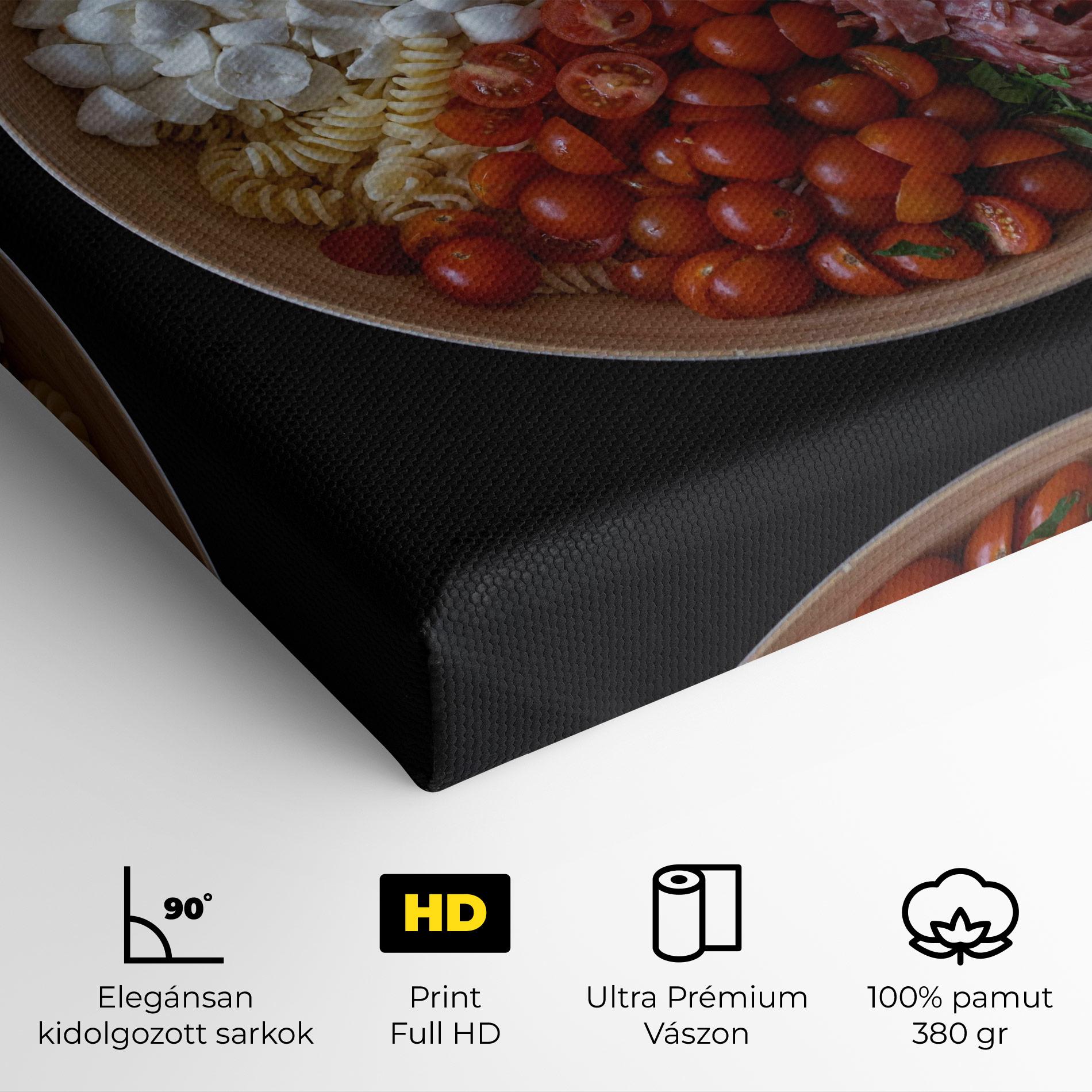 Vászonkép Mozzarella Salad mockup 4