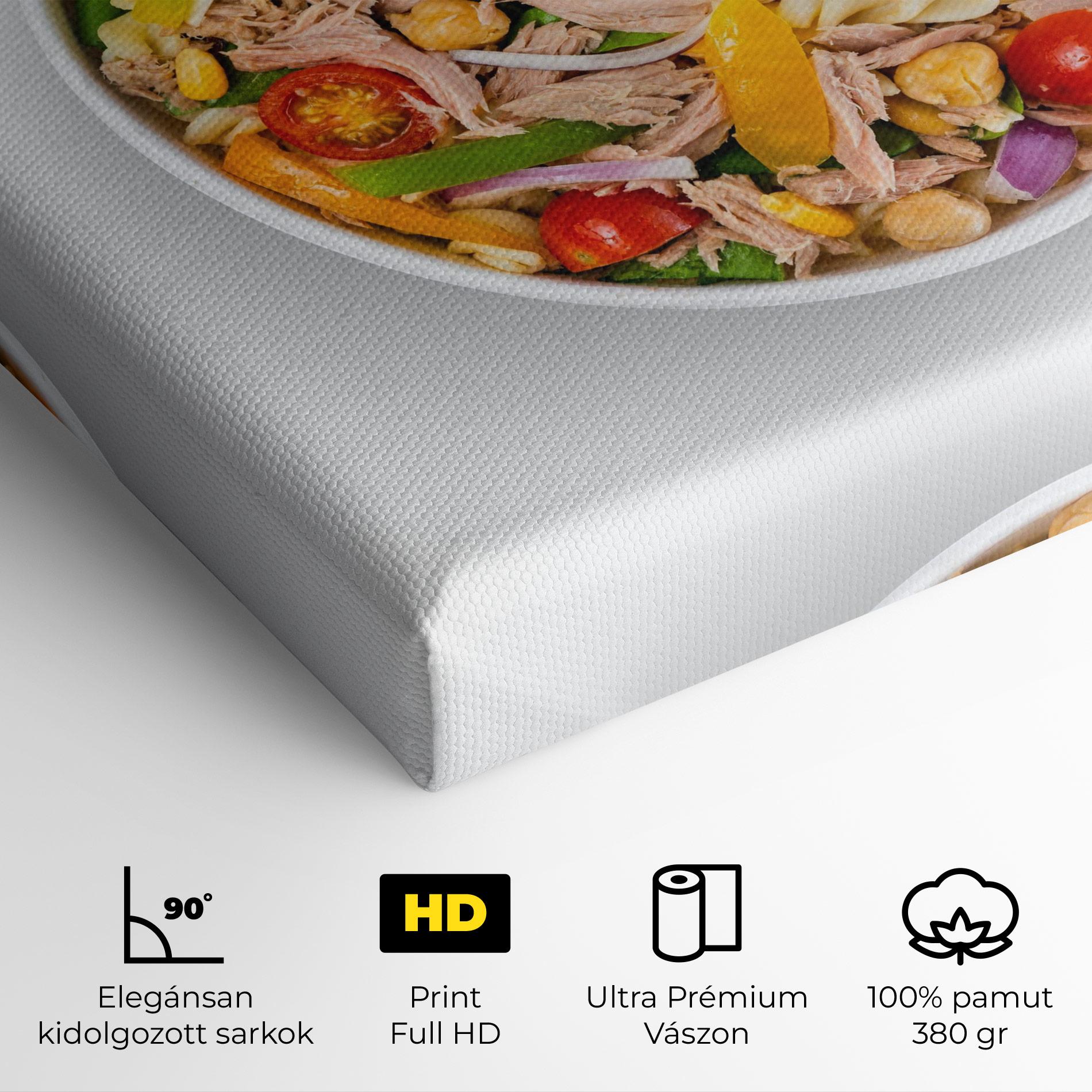 Vászonkép Tuna Salad mockup 4