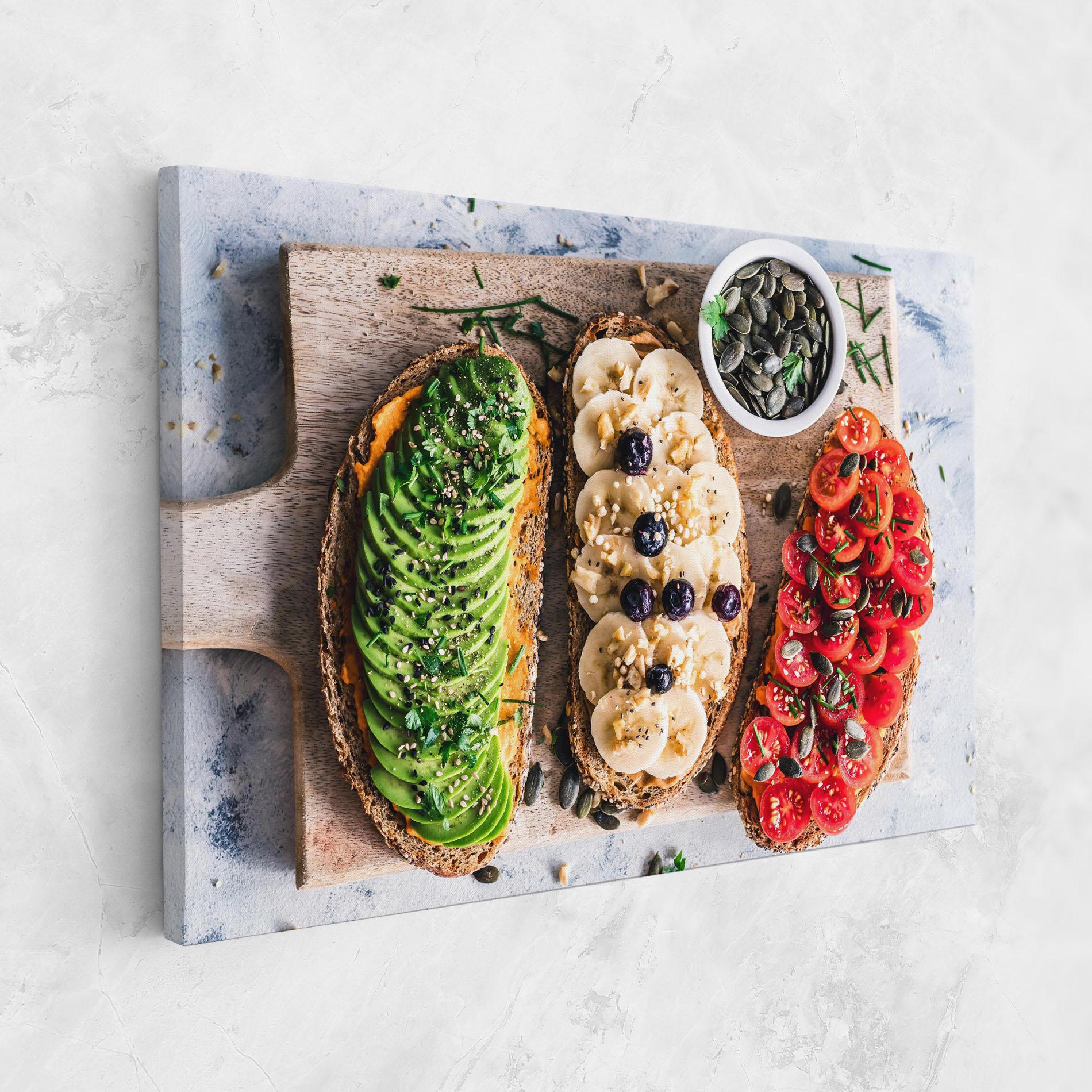 Vászonkép Breakfast mockup 1