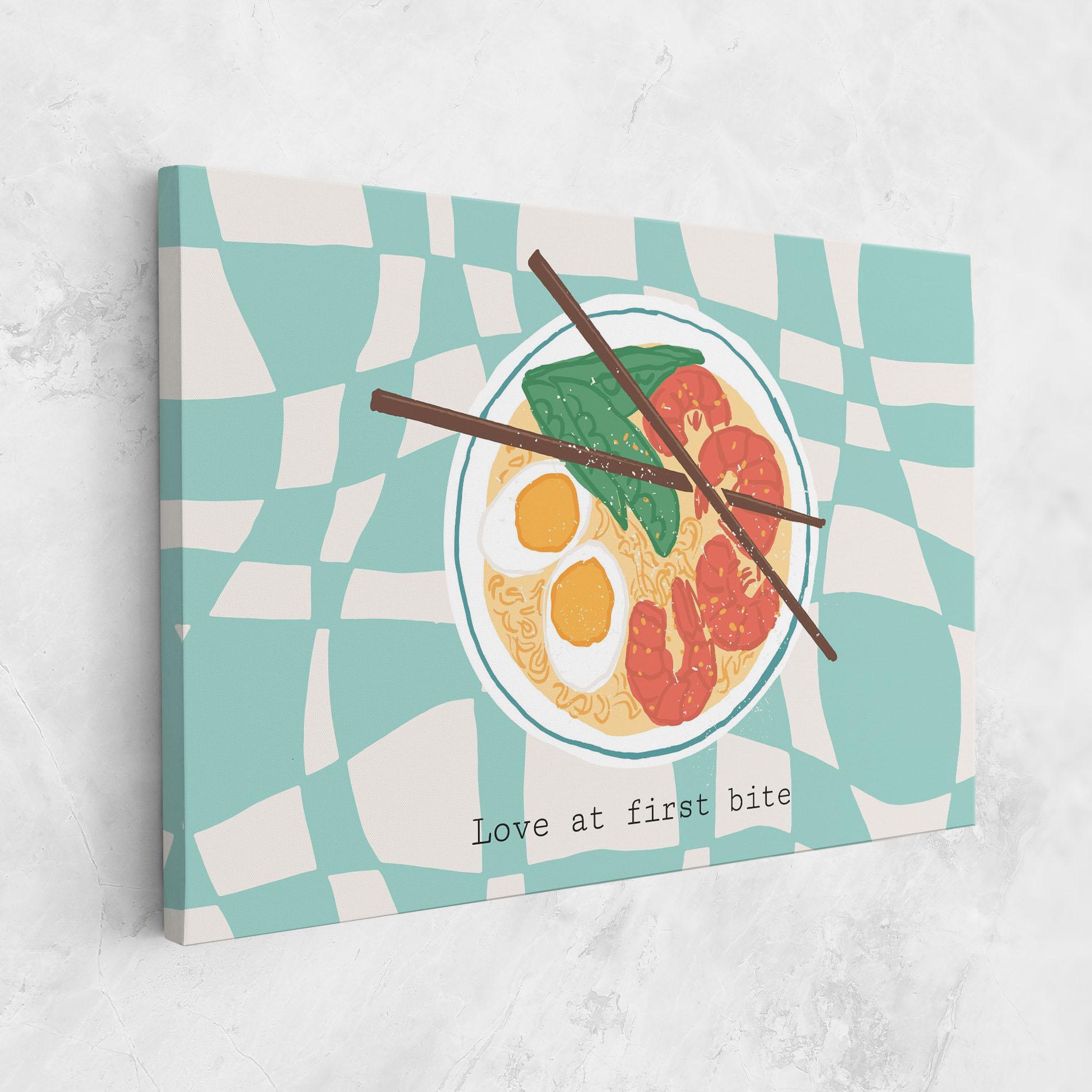 Vászonkép Food Love mockup 1
