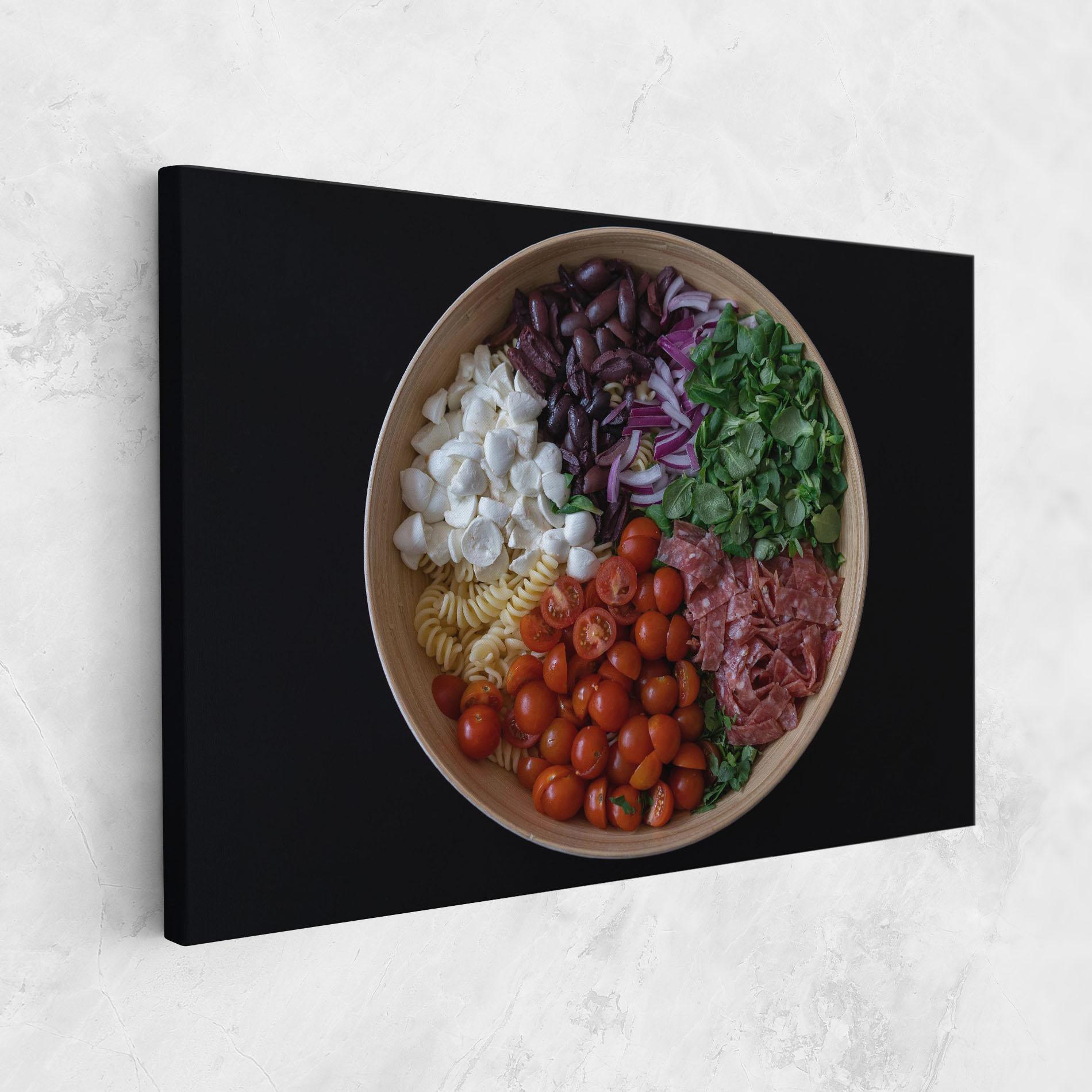 Vászonkép Mozzarella Salad mockup 1