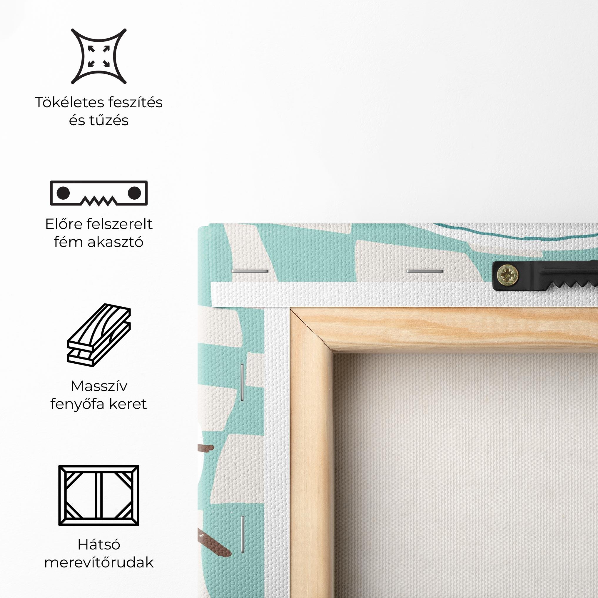 Vászonkép Food Love mockup 5