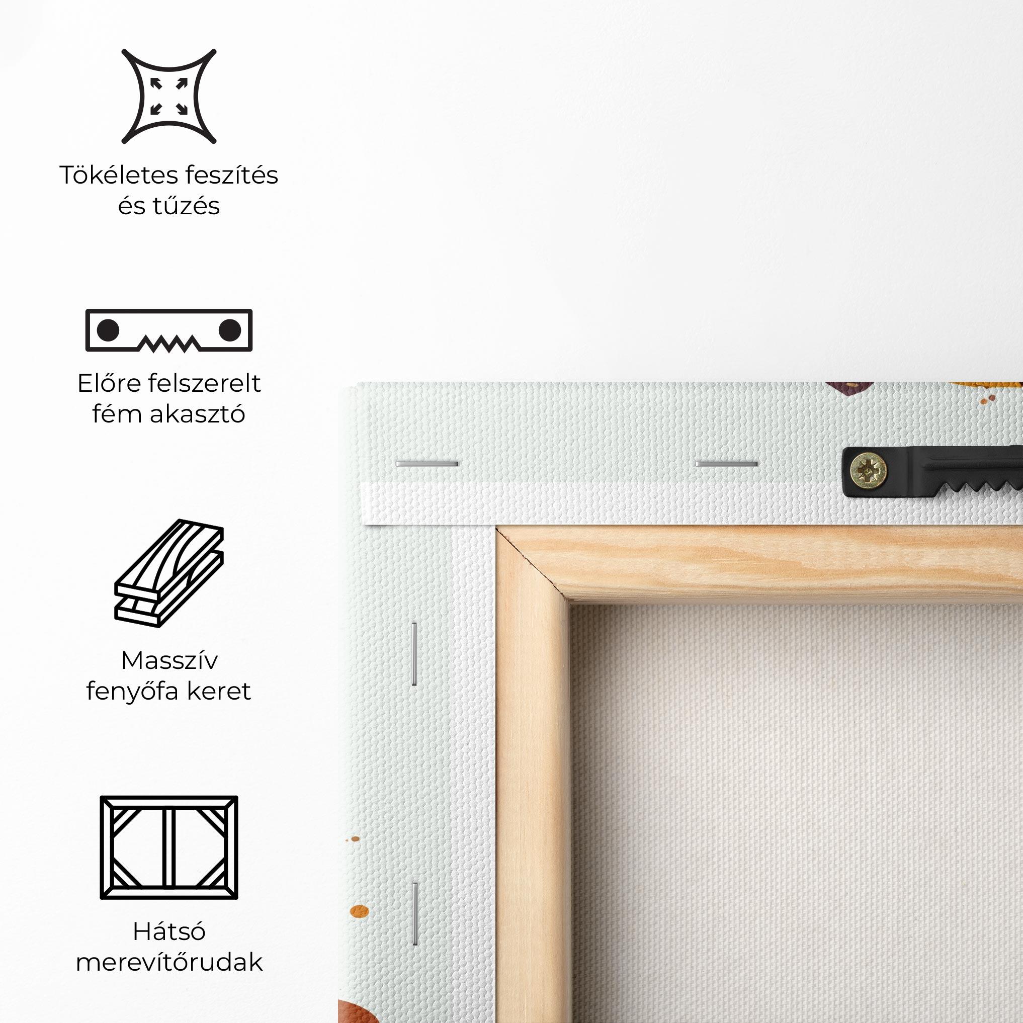 Vászonkép Meat Floating mockup 5