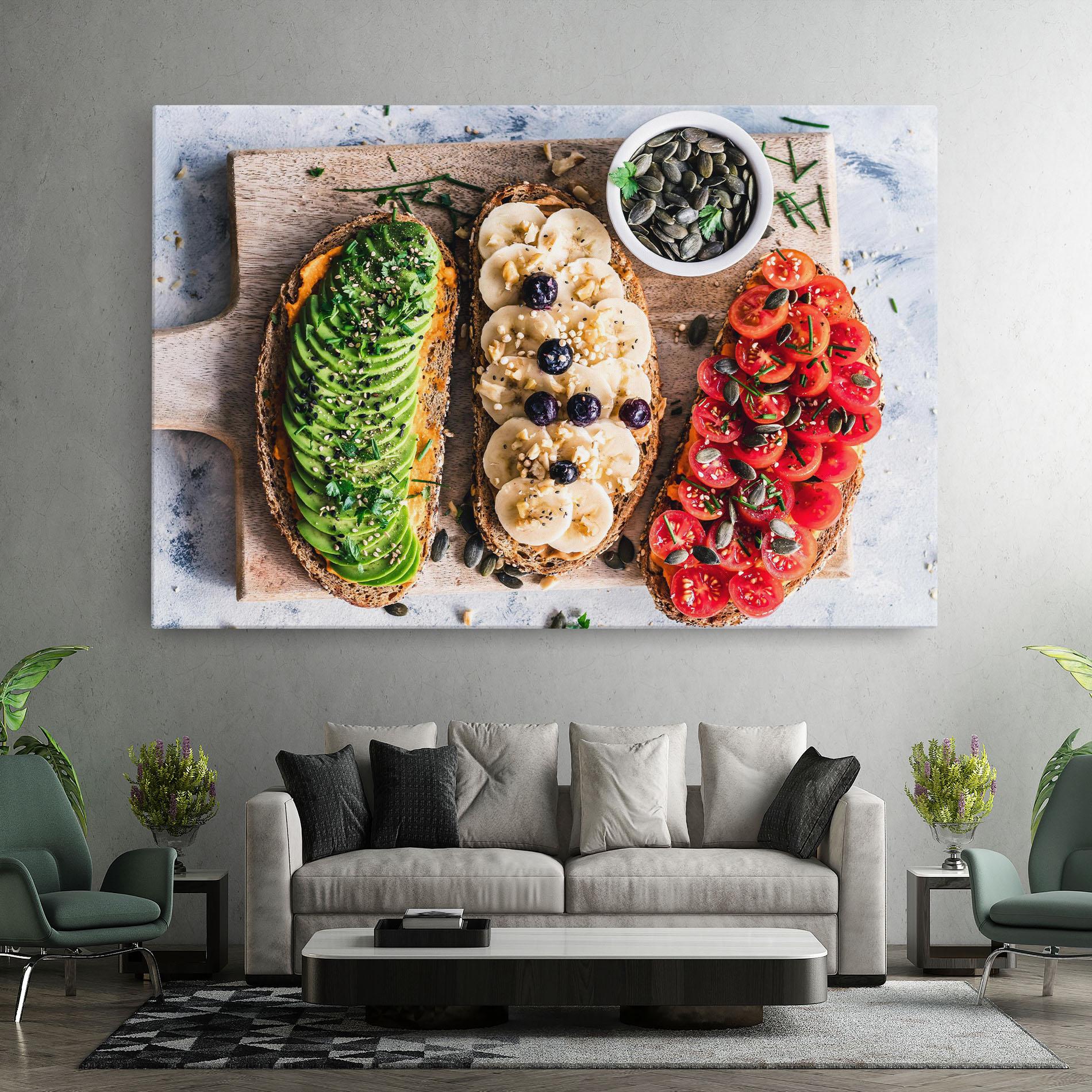 Vászonkép Breakfast mockup 7