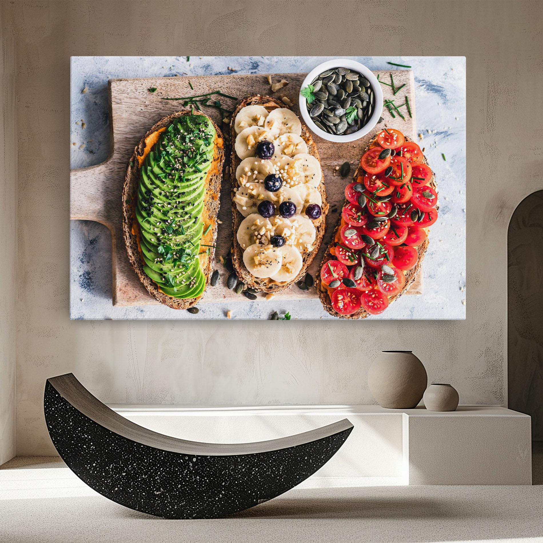 Vászonkép Breakfast mockup 8