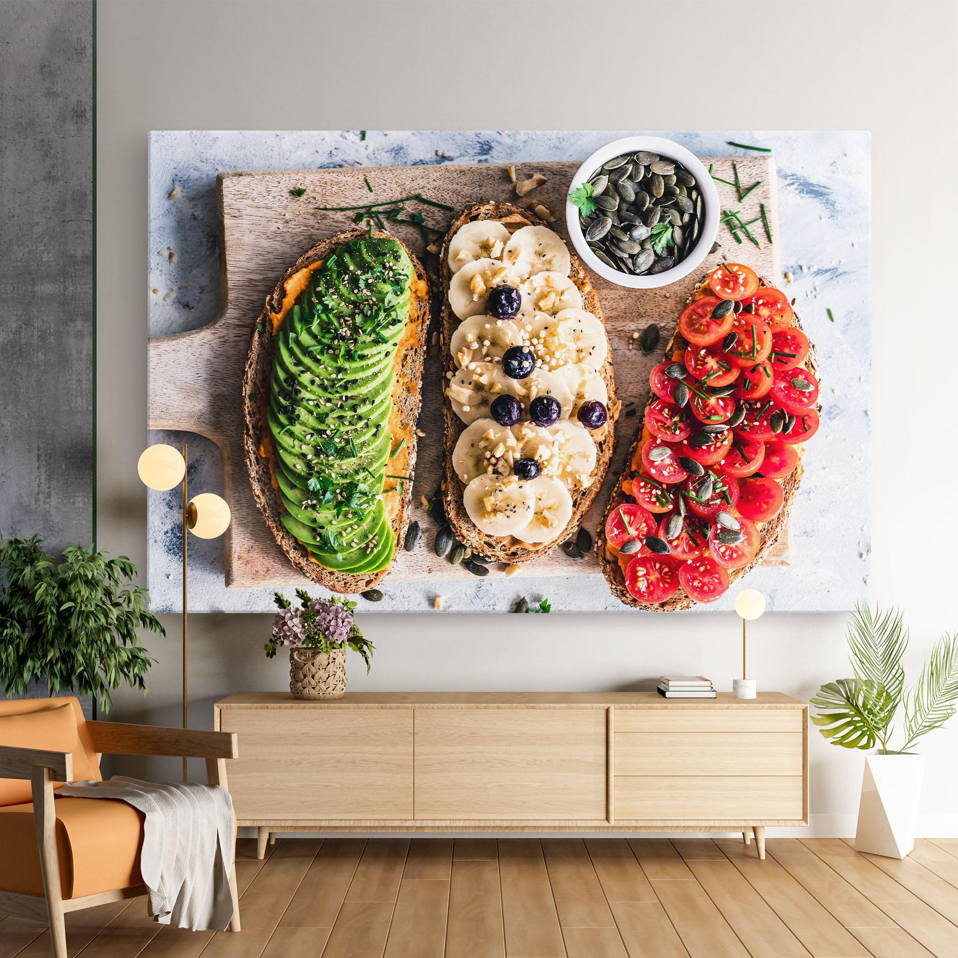 Vászonkép Breakfast mockup 9