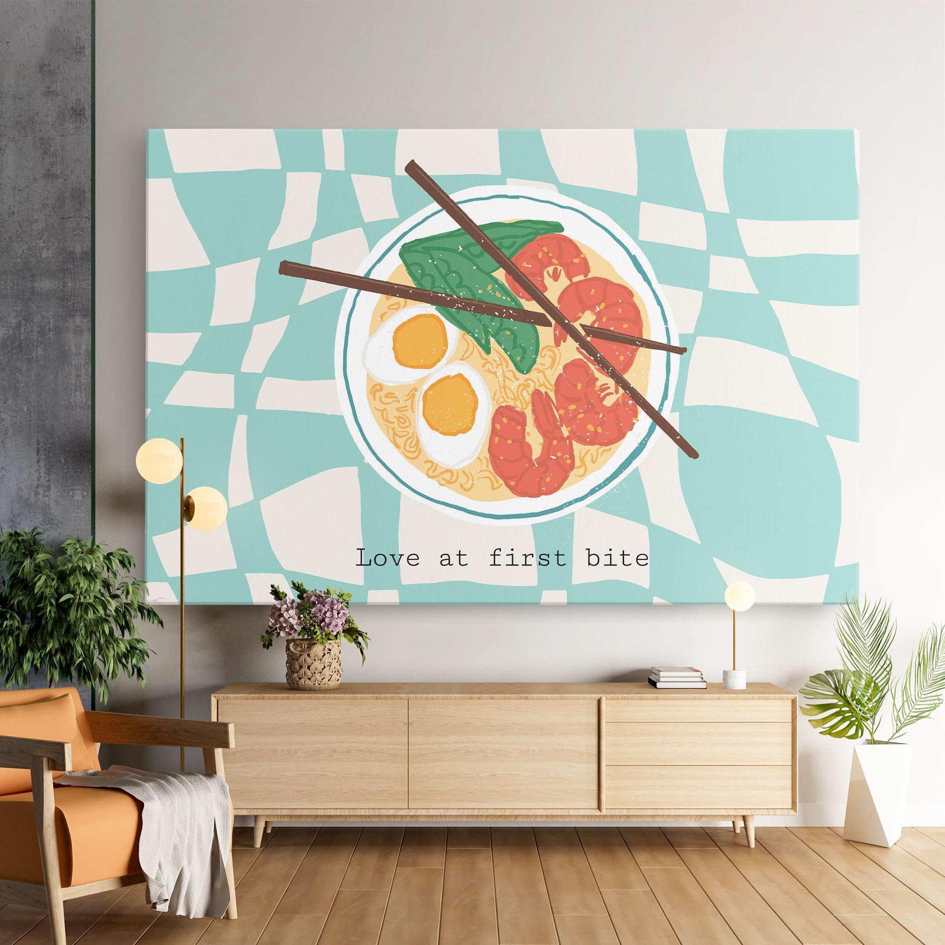 Vászonkép Food Love mockup 9