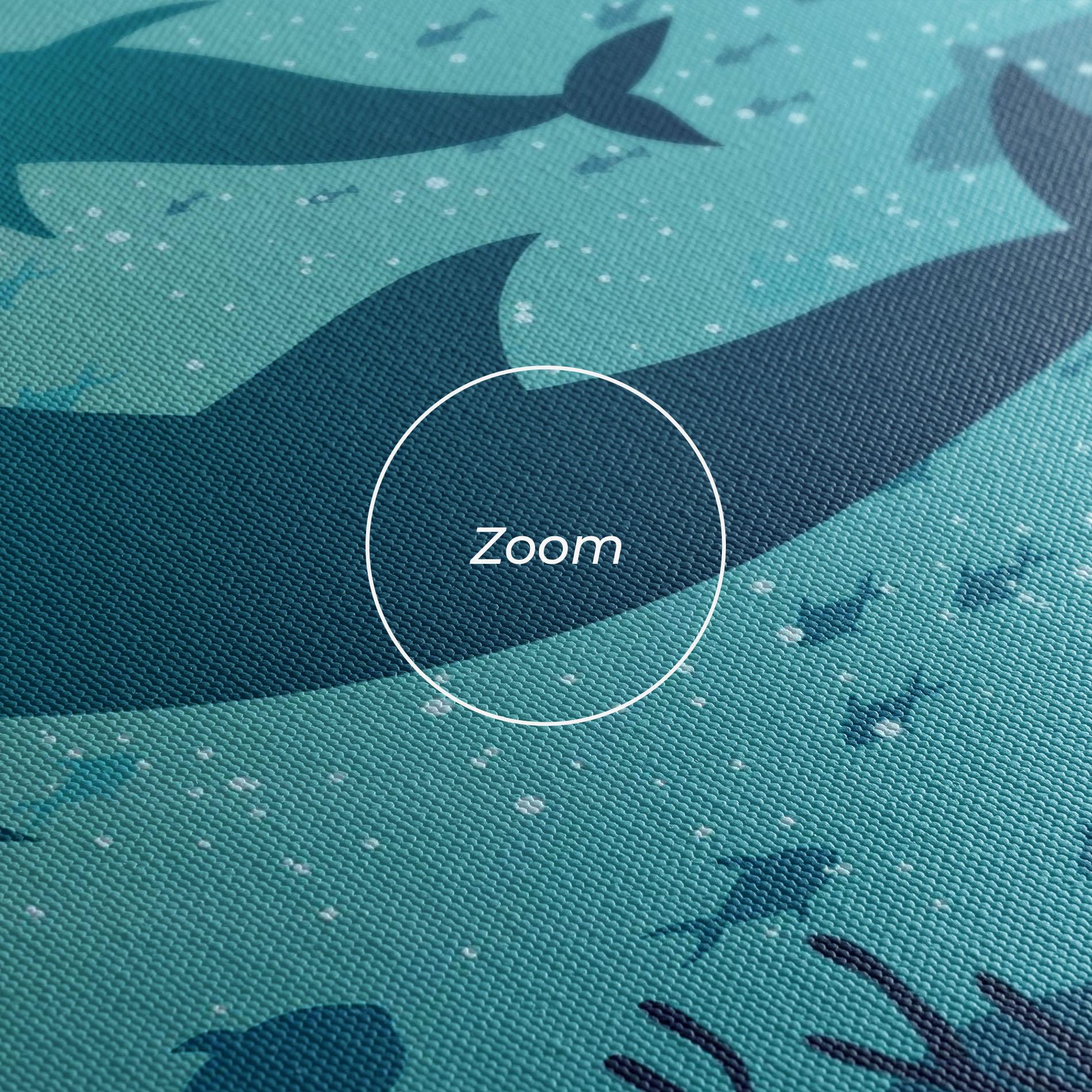 Vászonkép Blue Ocean mockup 3