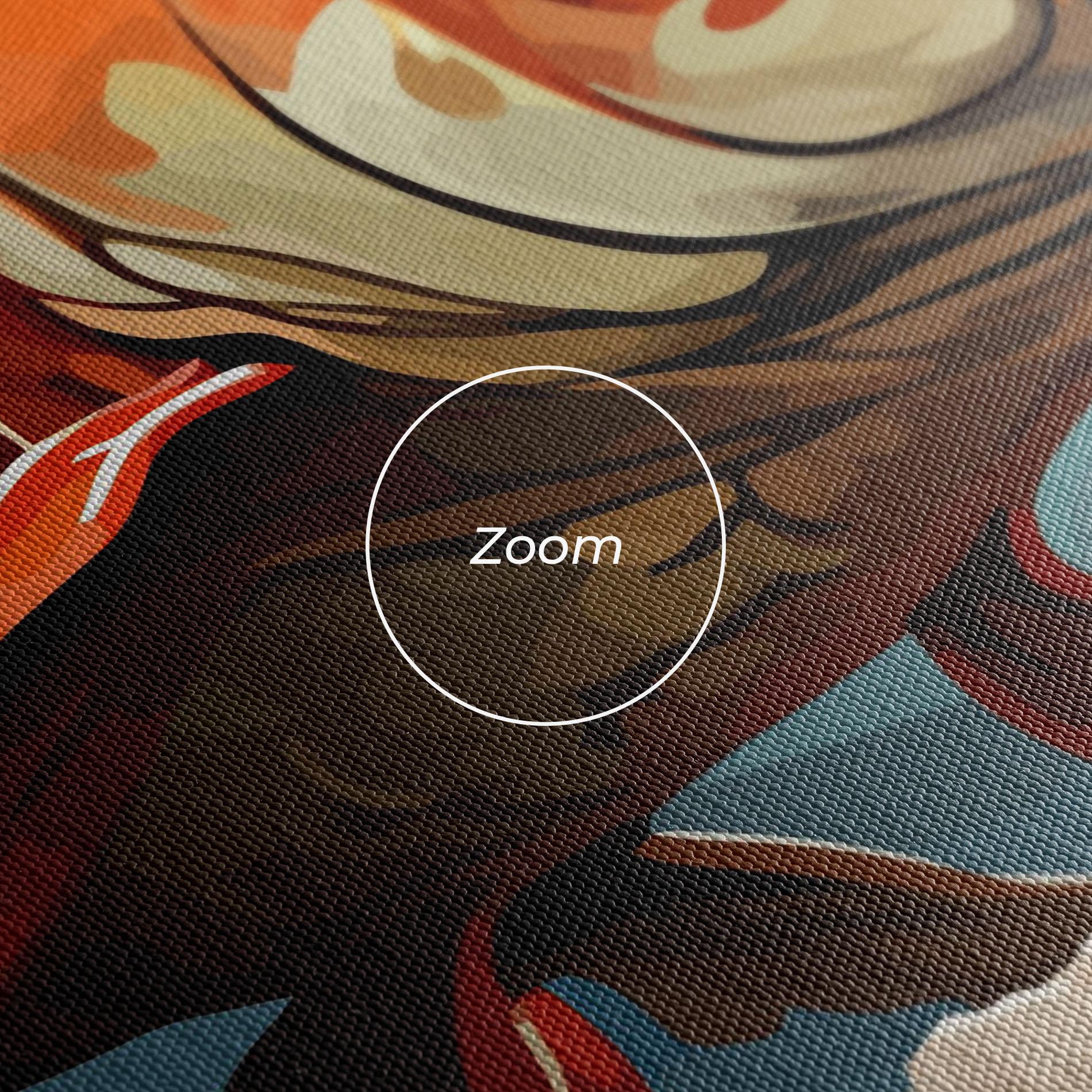 Vászonkép Orange Koi mockup 3